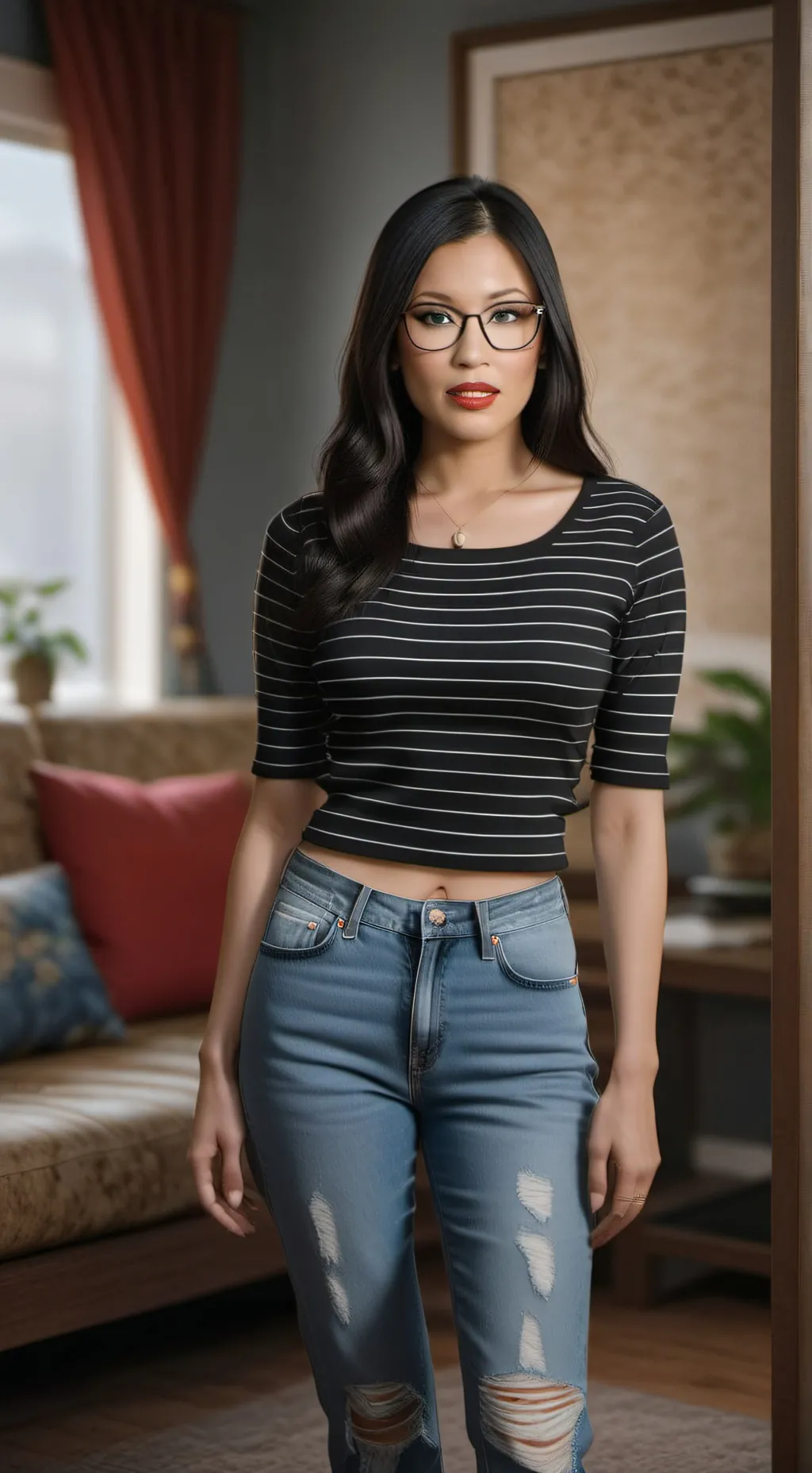 ai character: Raven background