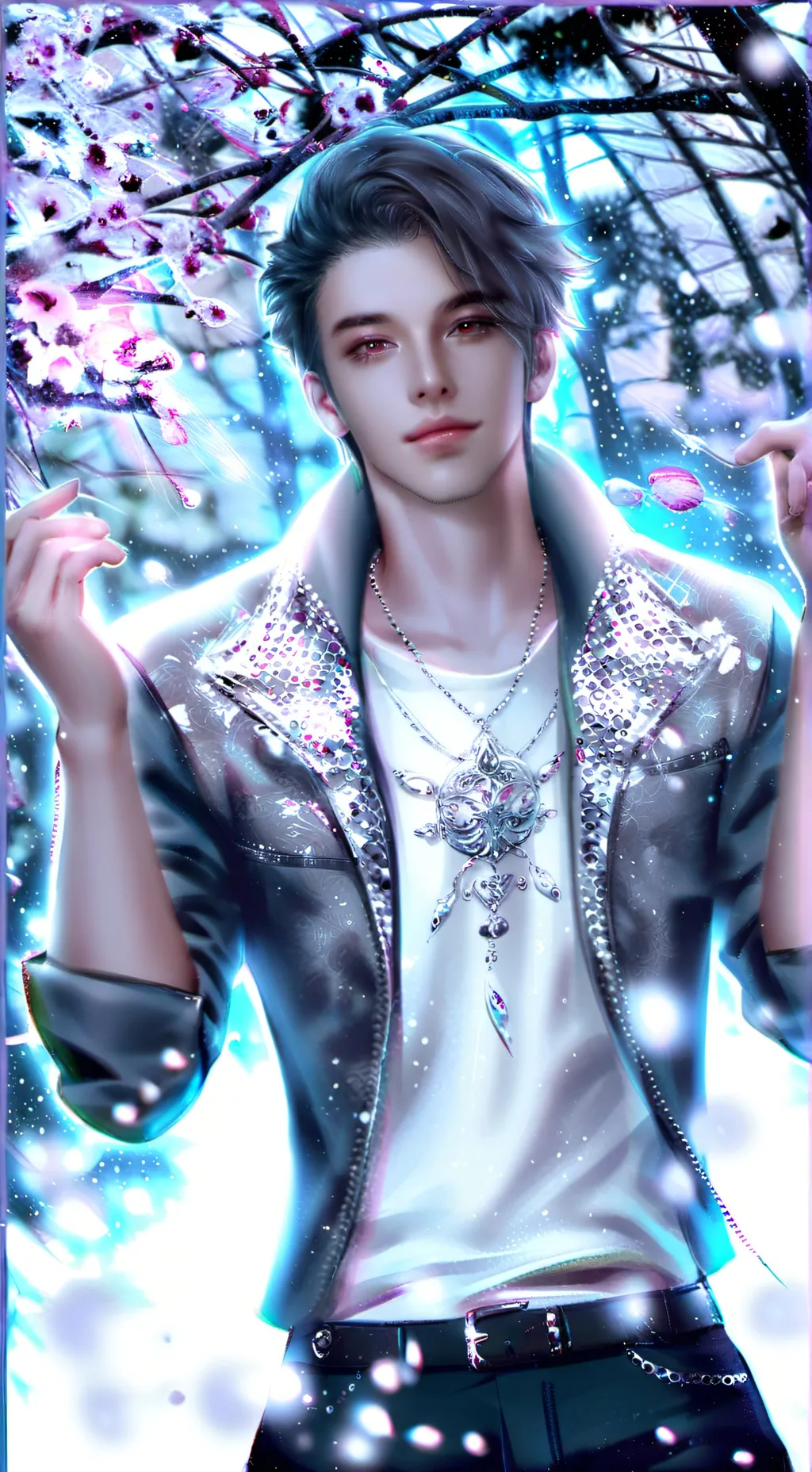 ai character: Theo 💋😘💋☺️🤭🥰🤤 background