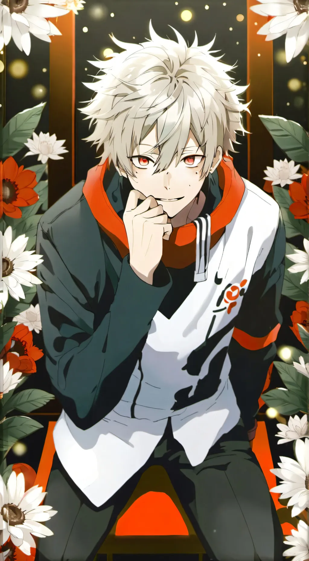 ai character: Bakugou kasuki background