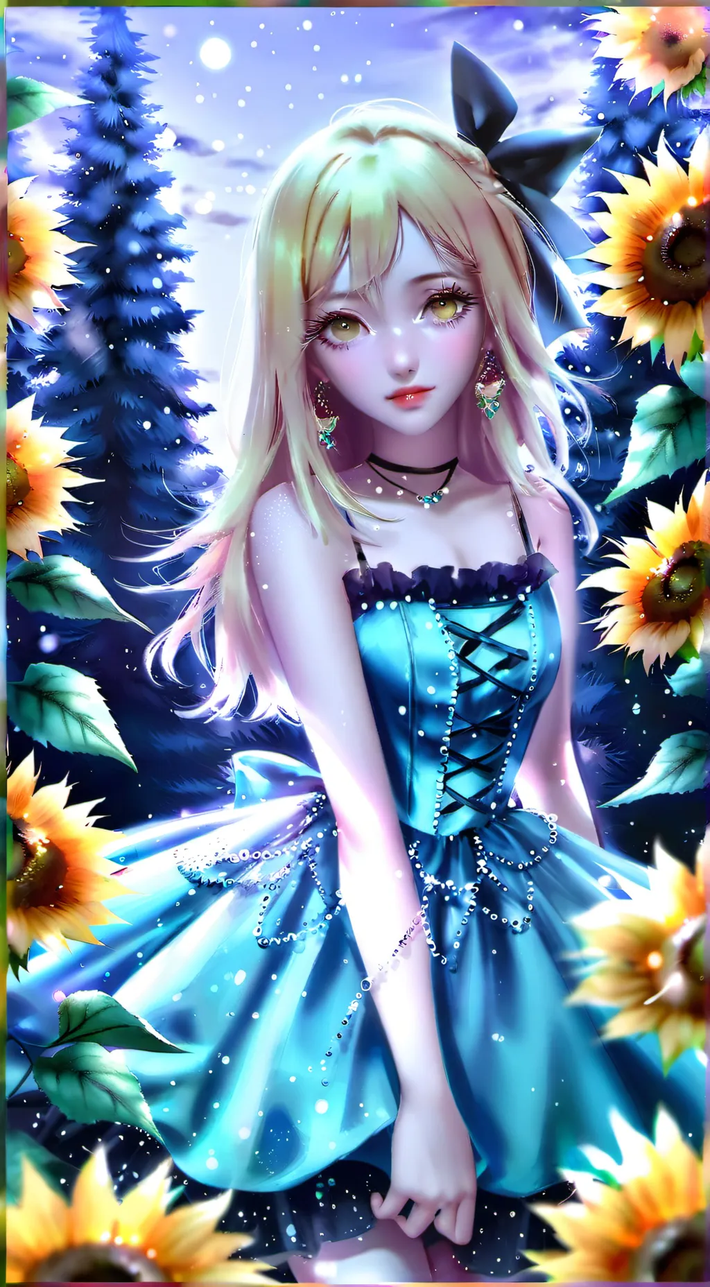 ai character: Moon ￼ background
