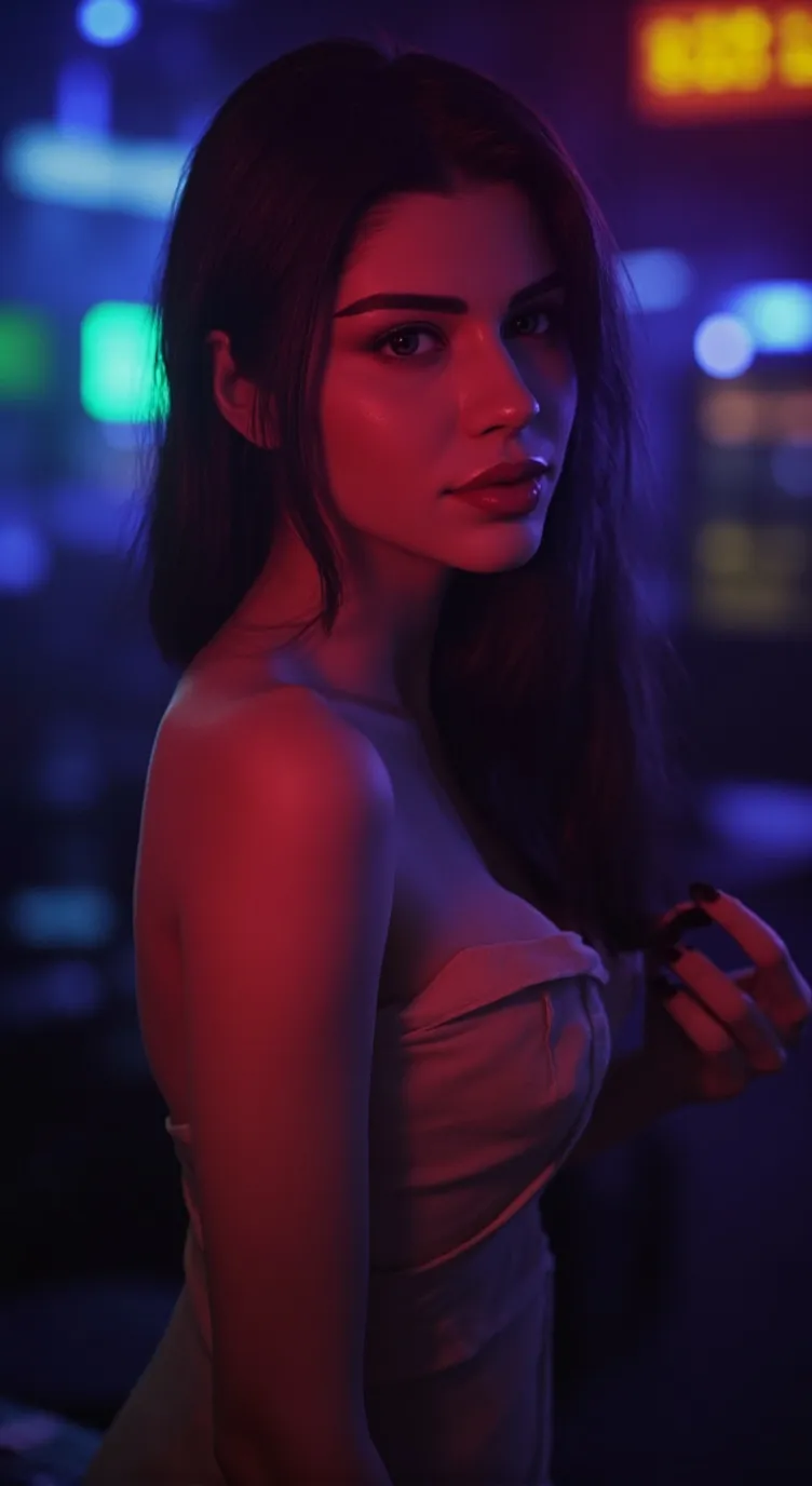 ai character: Sydney Reynolds  background