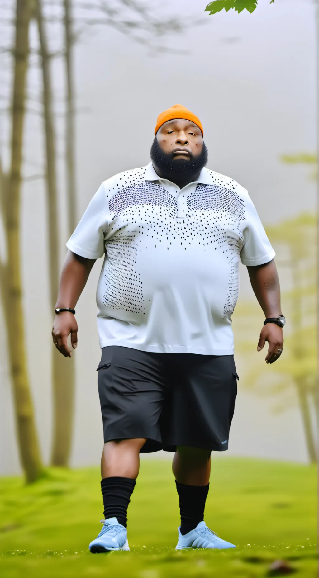 ai character: Fat John Doe background