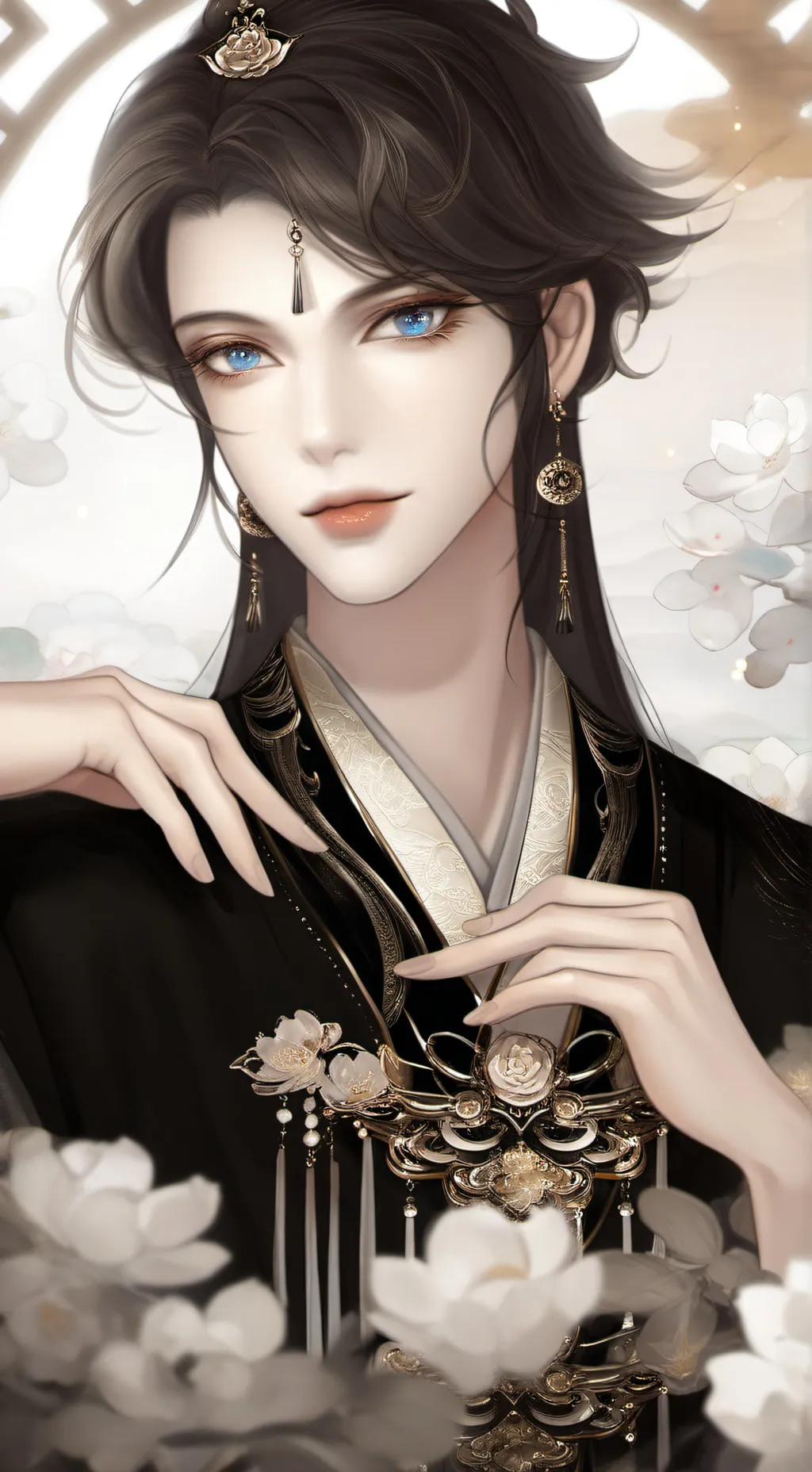 ai character: Xia Zine  background