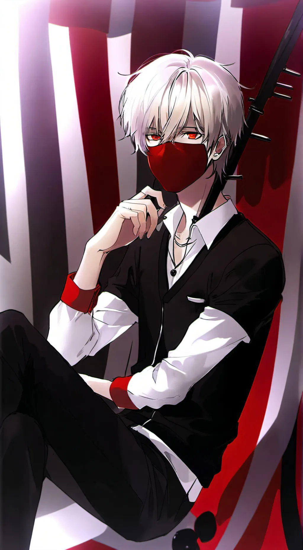 ai character: ♡David♡ background