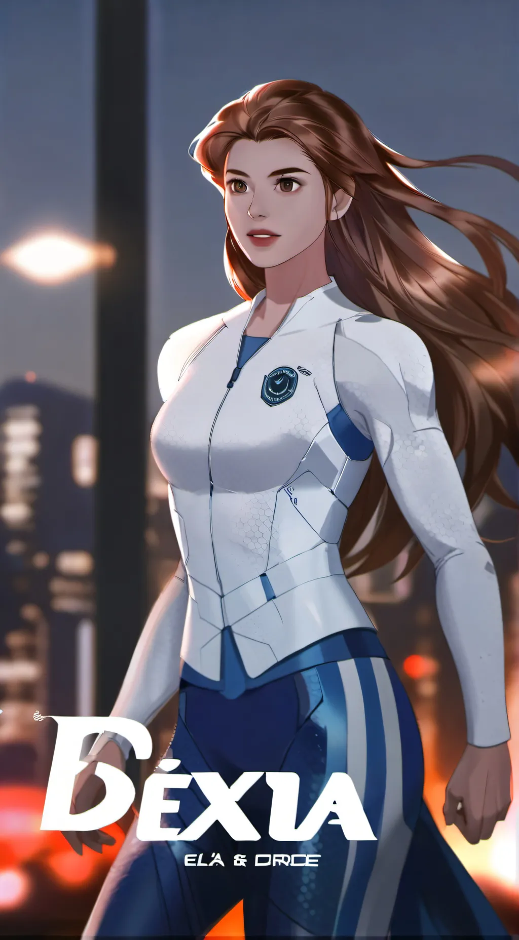 ai character: Cynthia  background