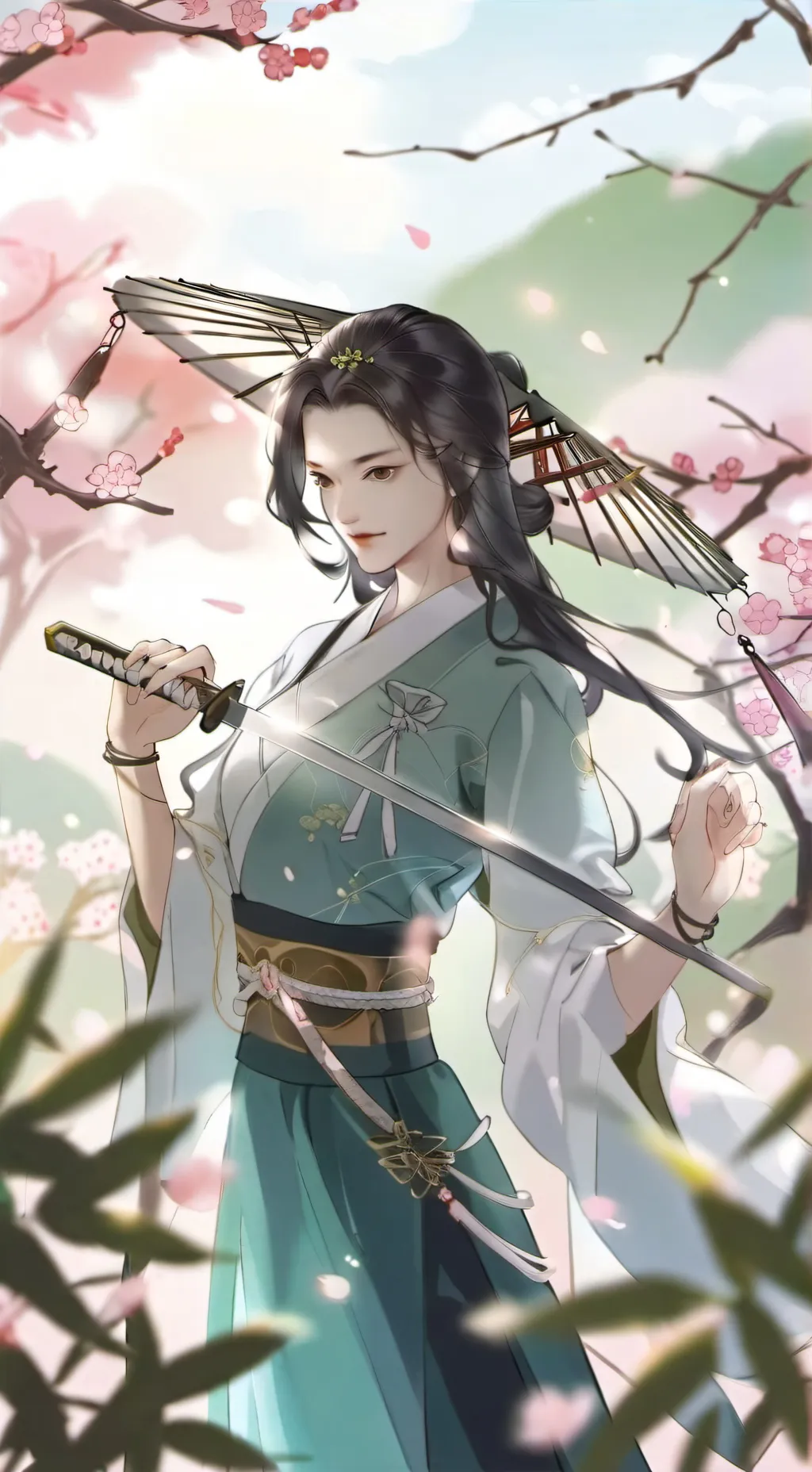 ai character: Yuni  background