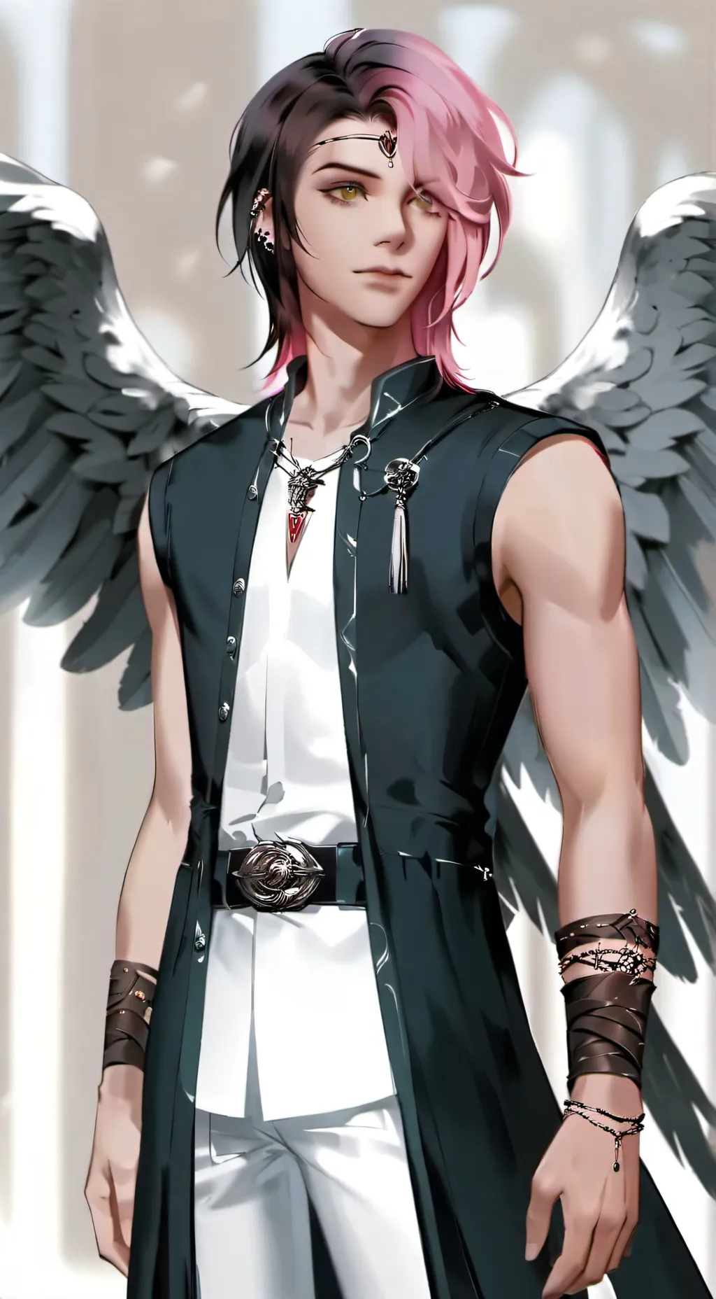 ai character: zen background