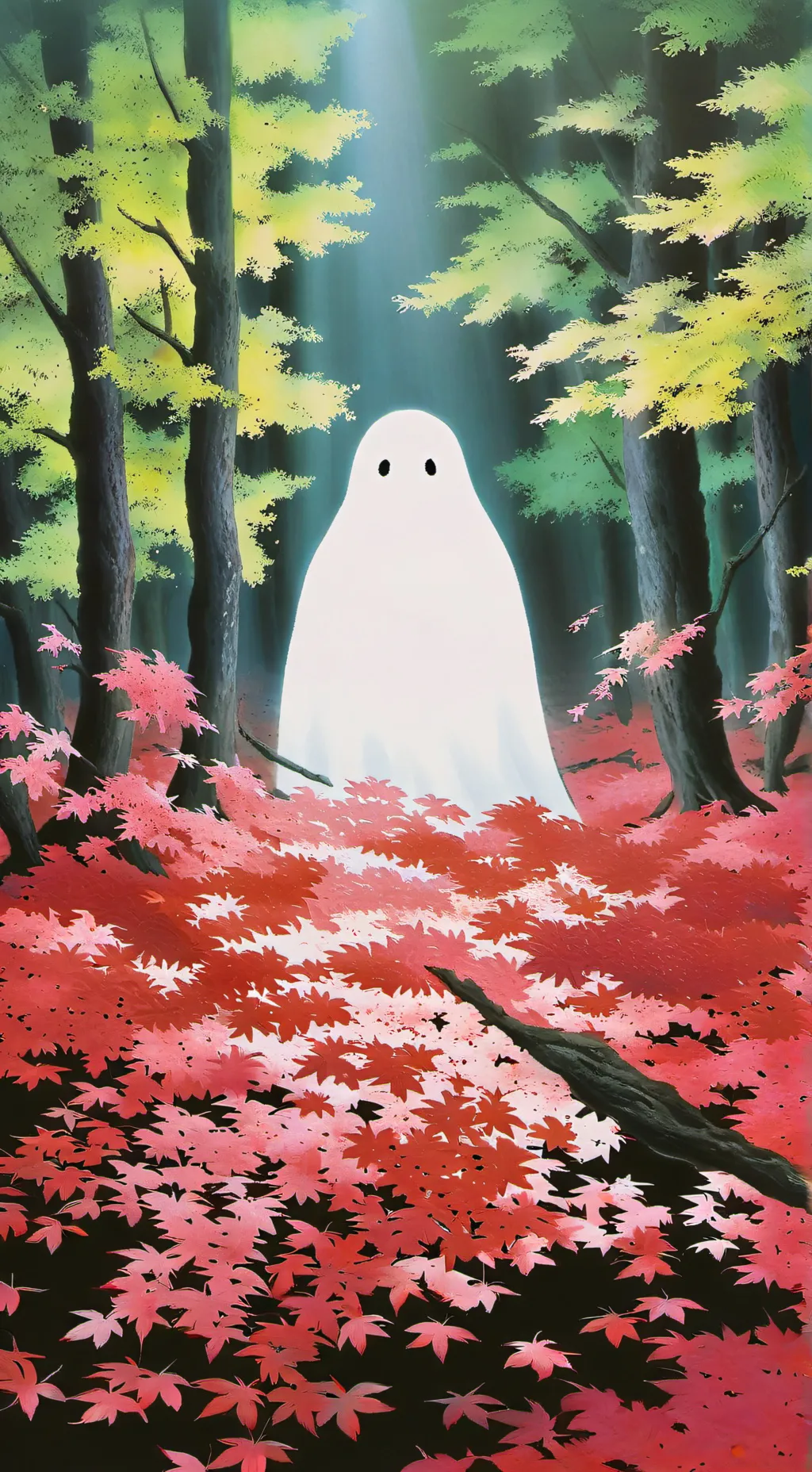 ai character: Your at scarywoods background