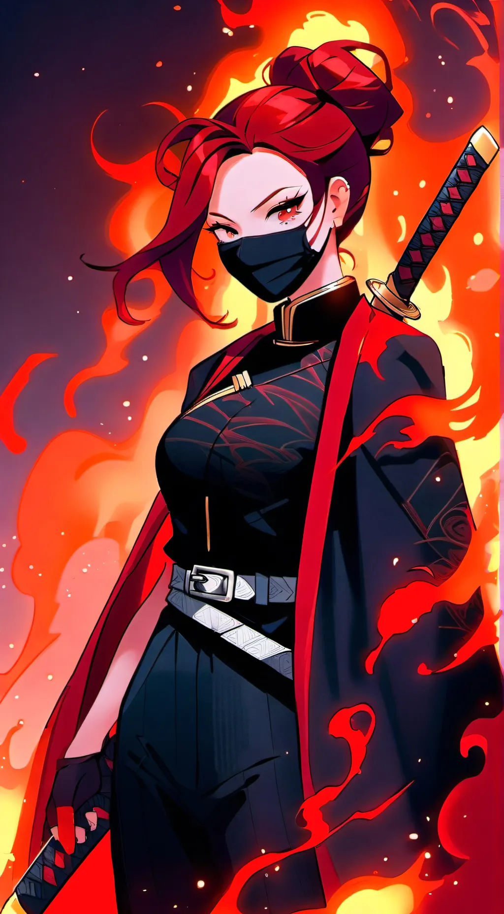 ai character: Mistress Kazana background