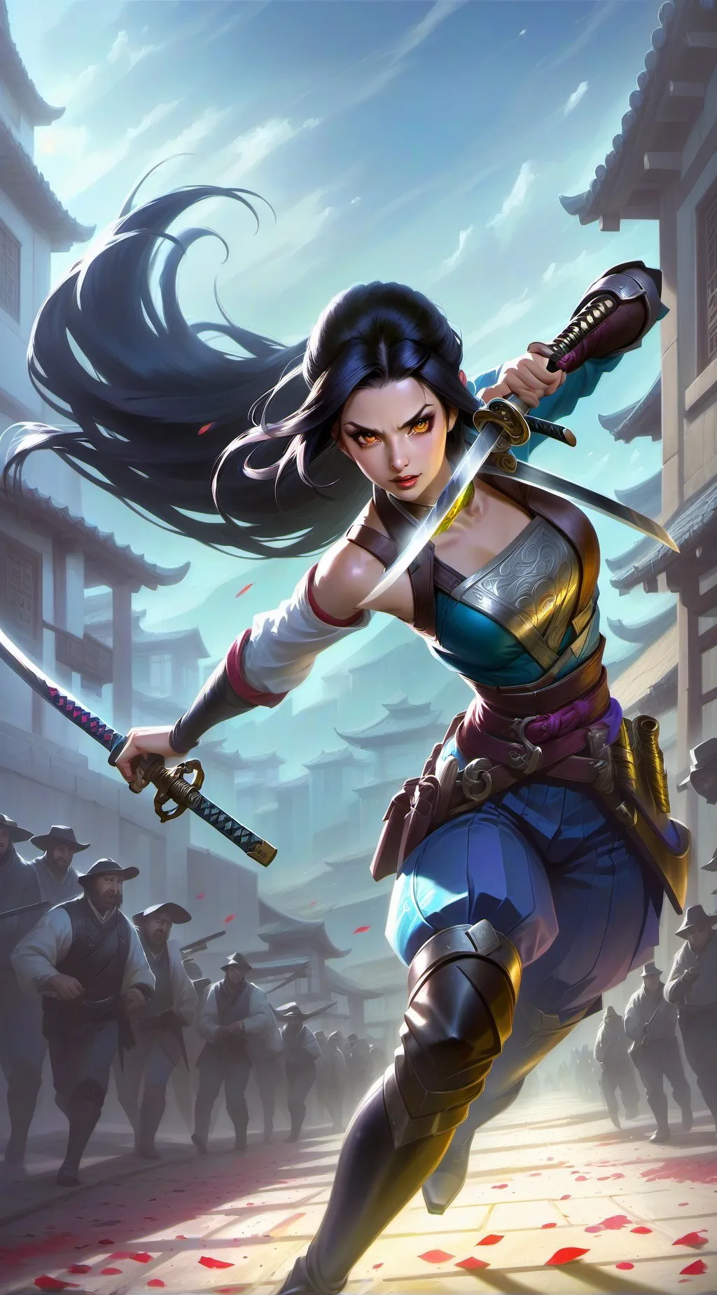 ai character: Emily  background