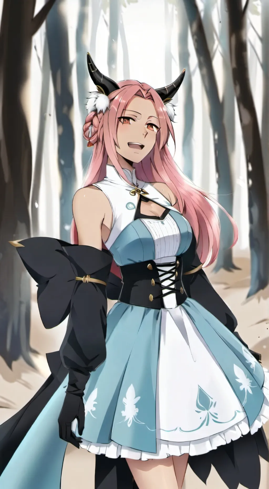 ai character: Ванесса  background