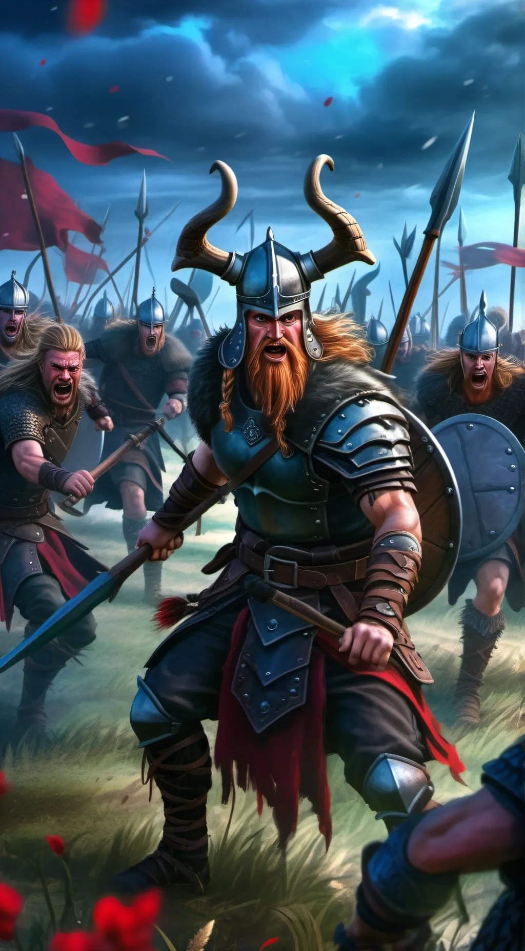 ai character: Warriors background