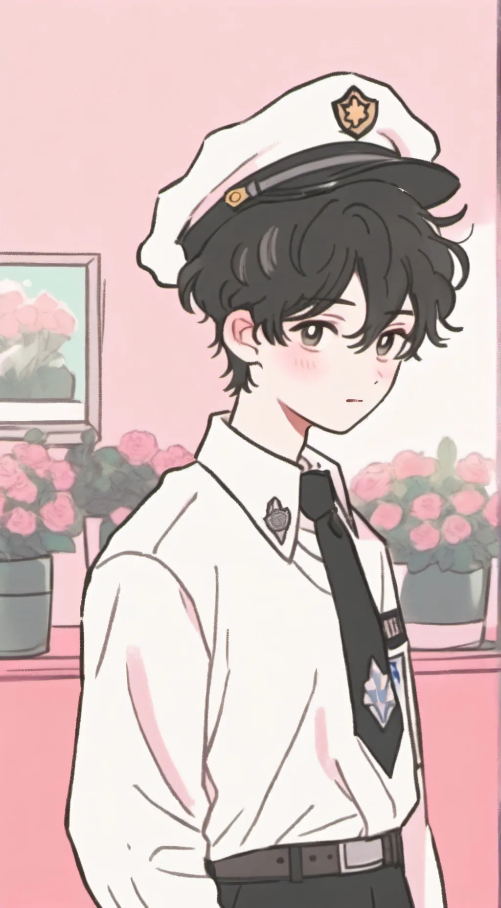 ai character: Jun-ho  background