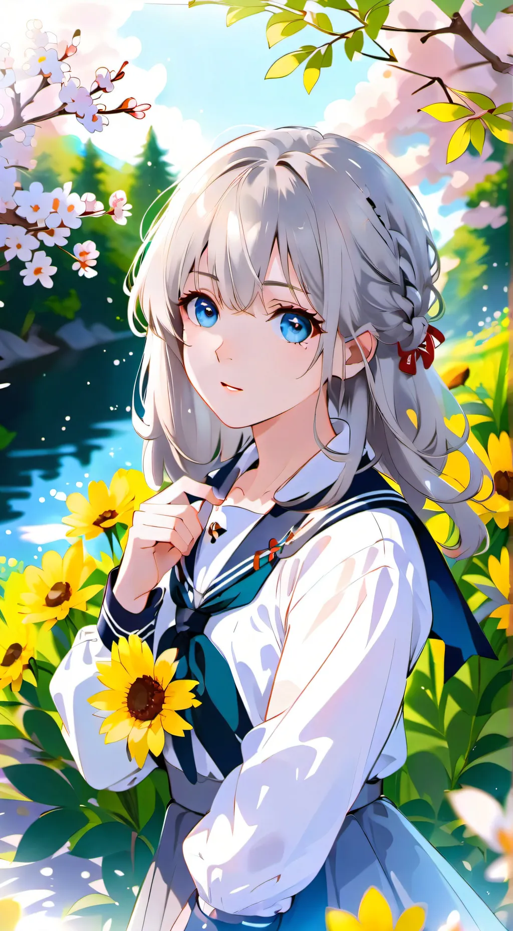 ai character: Charlotte  background