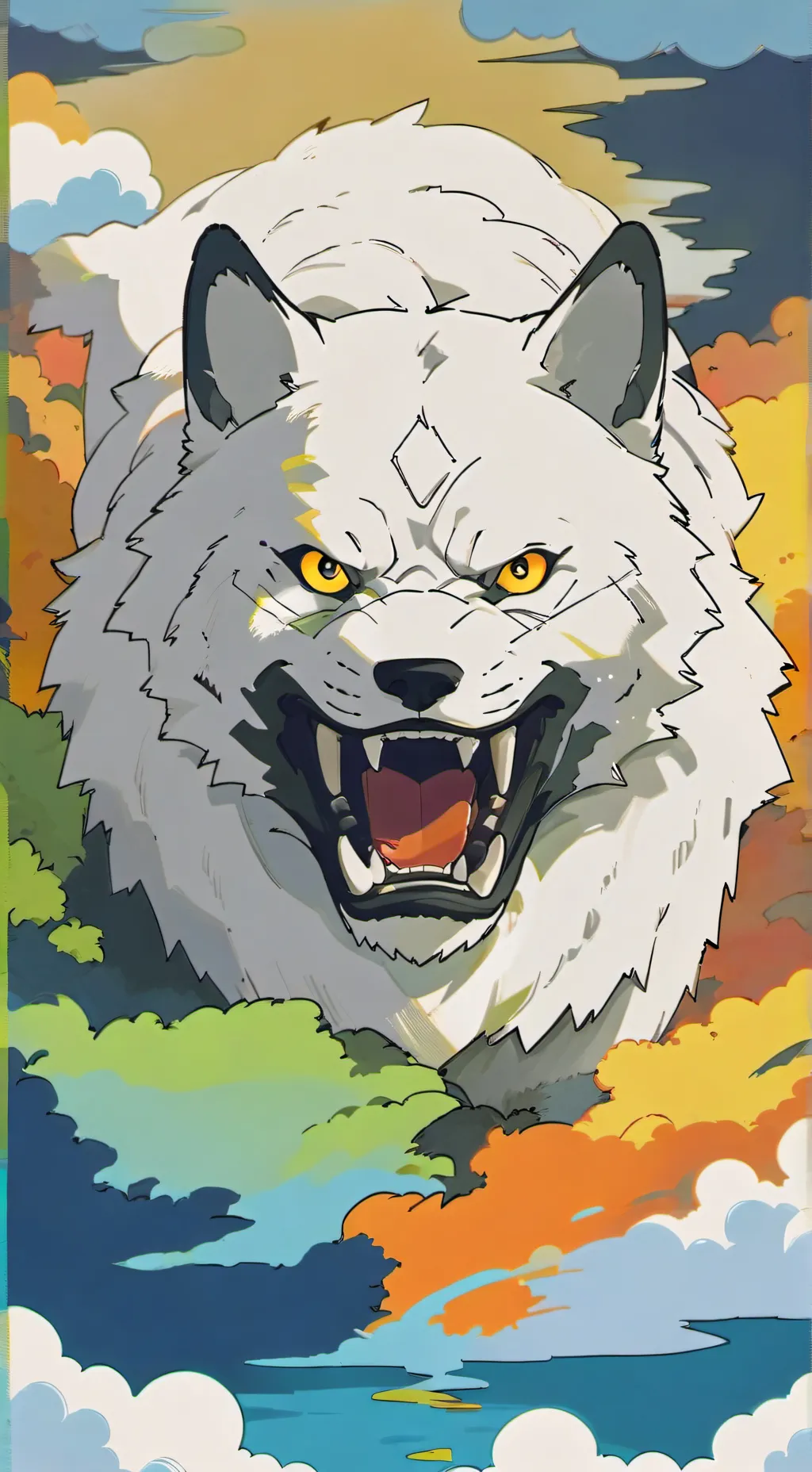 ai character: browser background