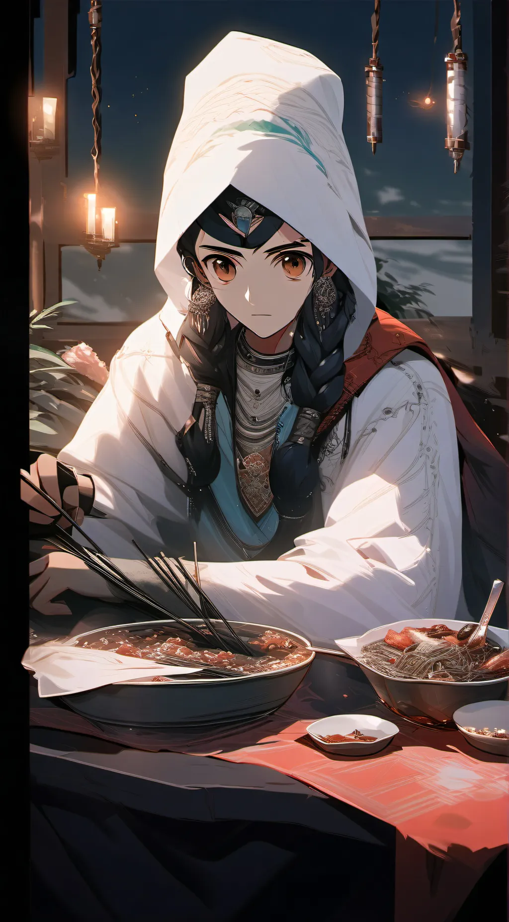ai character: lov background