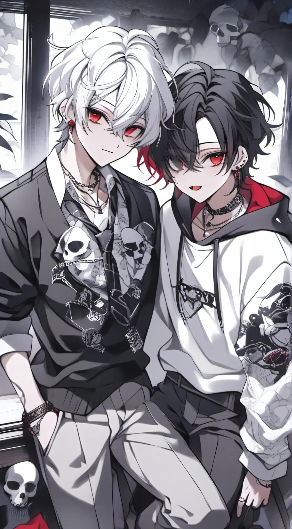 ai character: Lucien & Azarion background