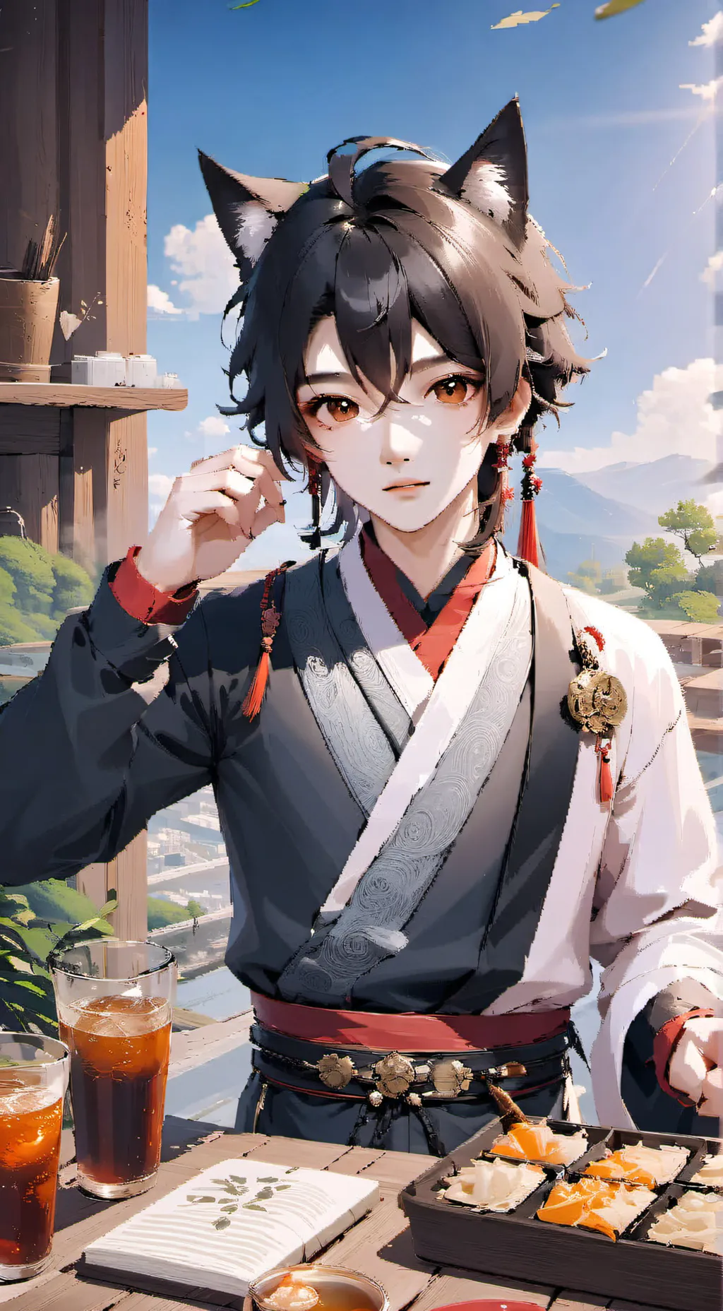 ai character: \Niko/ background