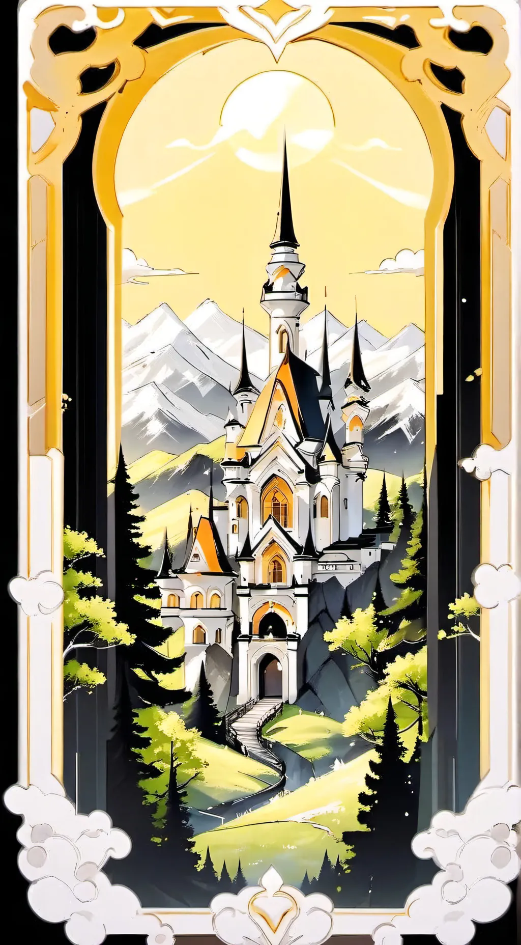 ai character: cash and nico  background