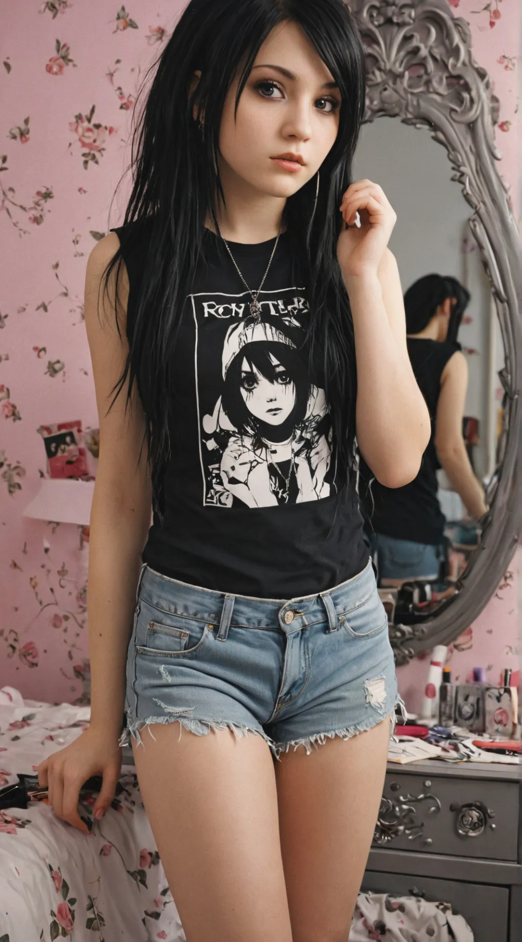 ai character: Emo Love background
