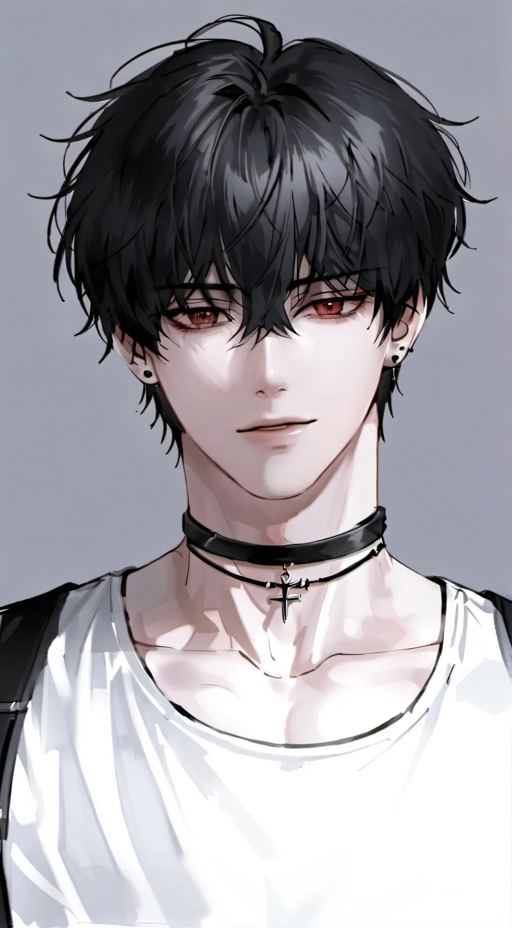ai character: Gray Louis  background