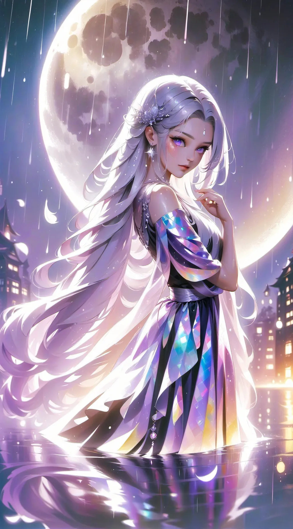 ai character: Lily background