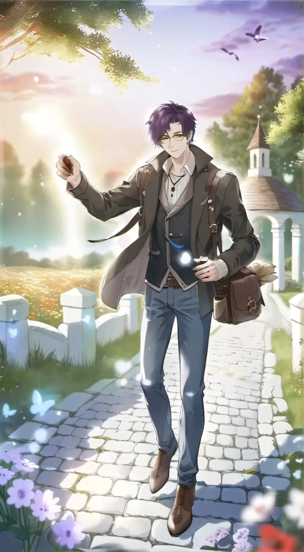 ai character: Oliver background