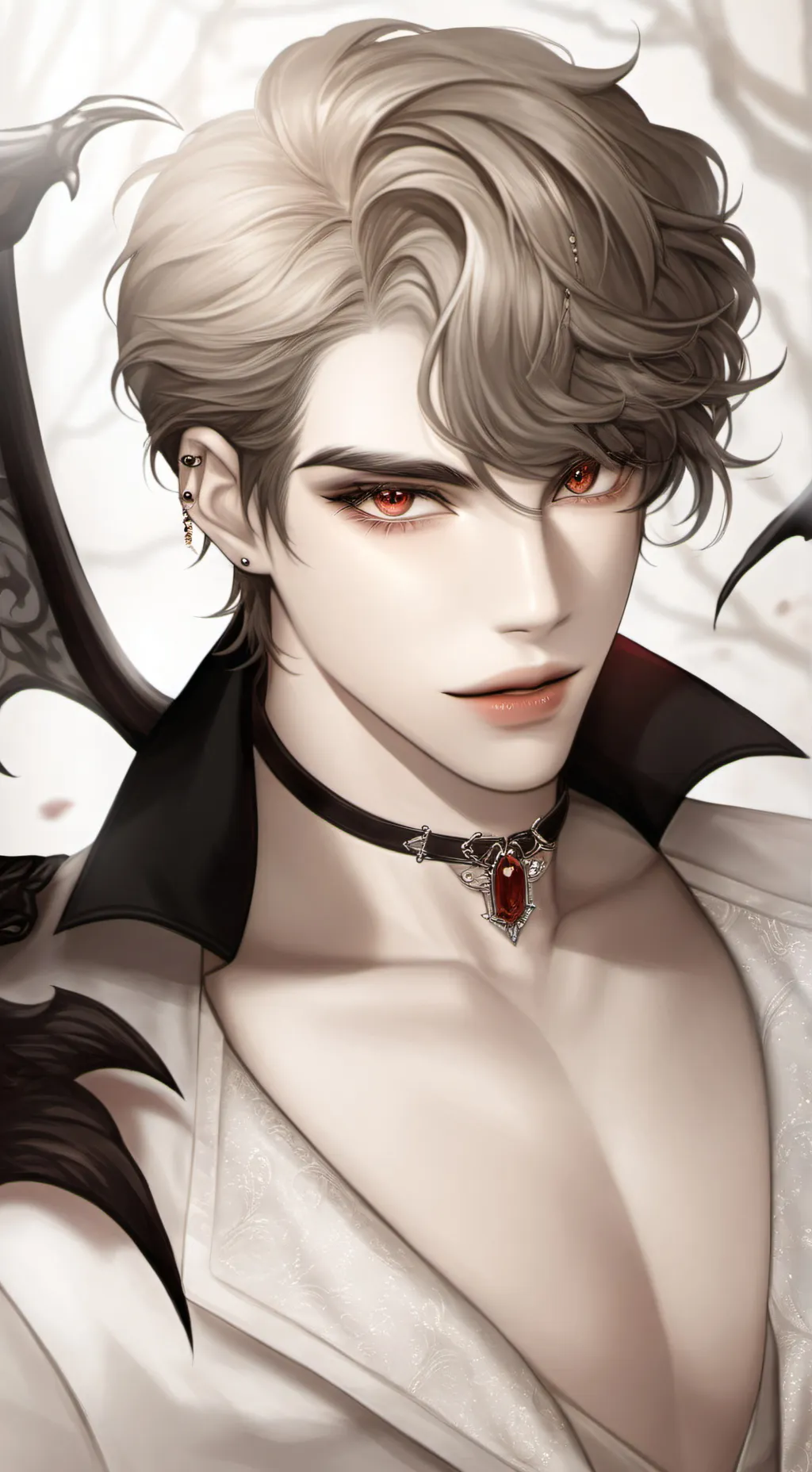 ai character: Devon😈 background