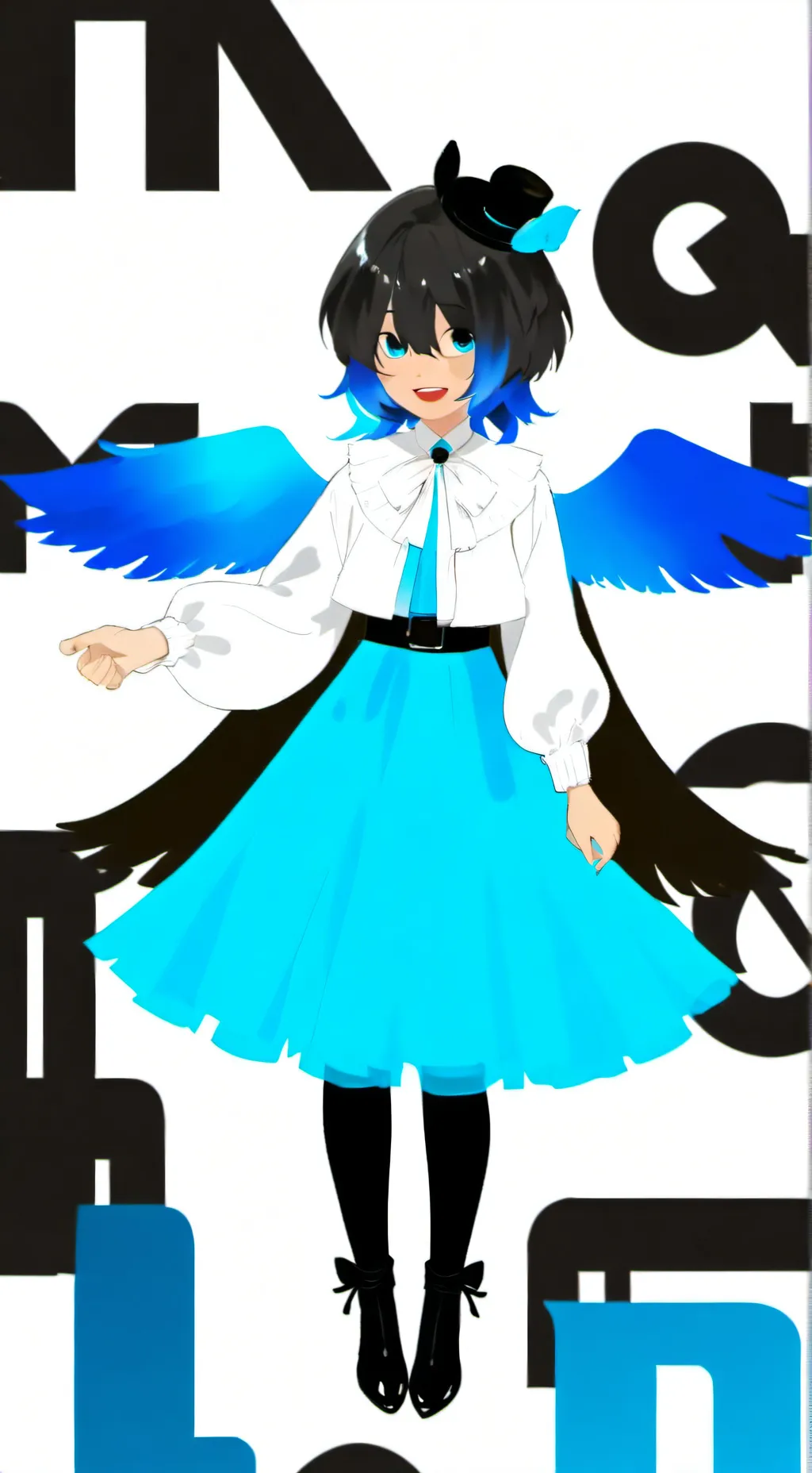 ai character: NUTTY background