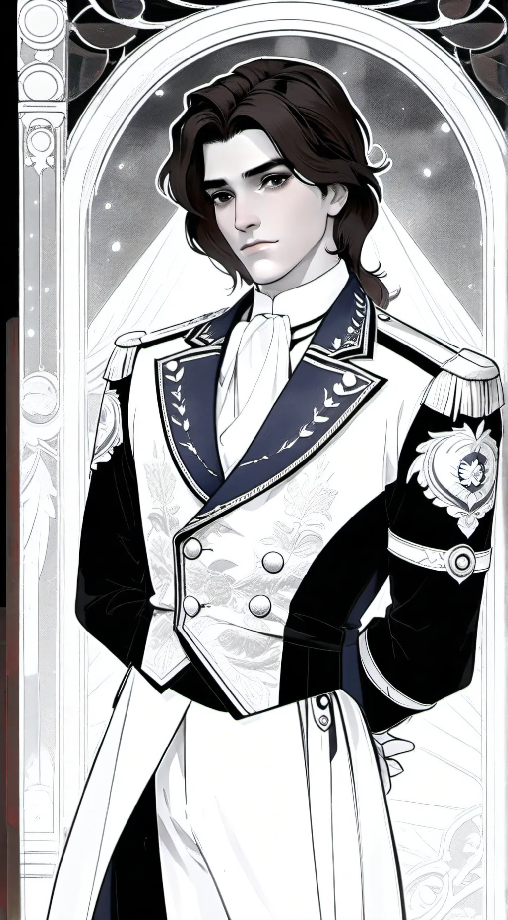 ai character: Vincent Savile  background