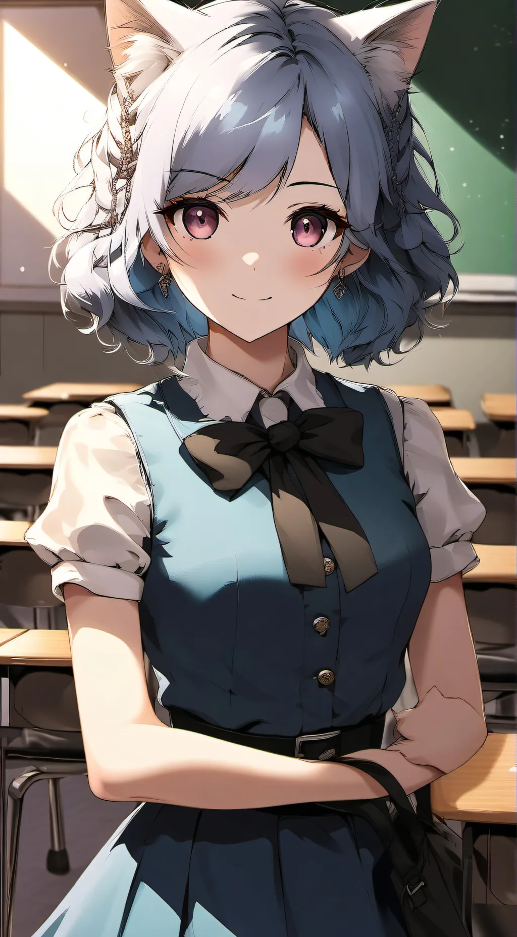 ai character: school background
