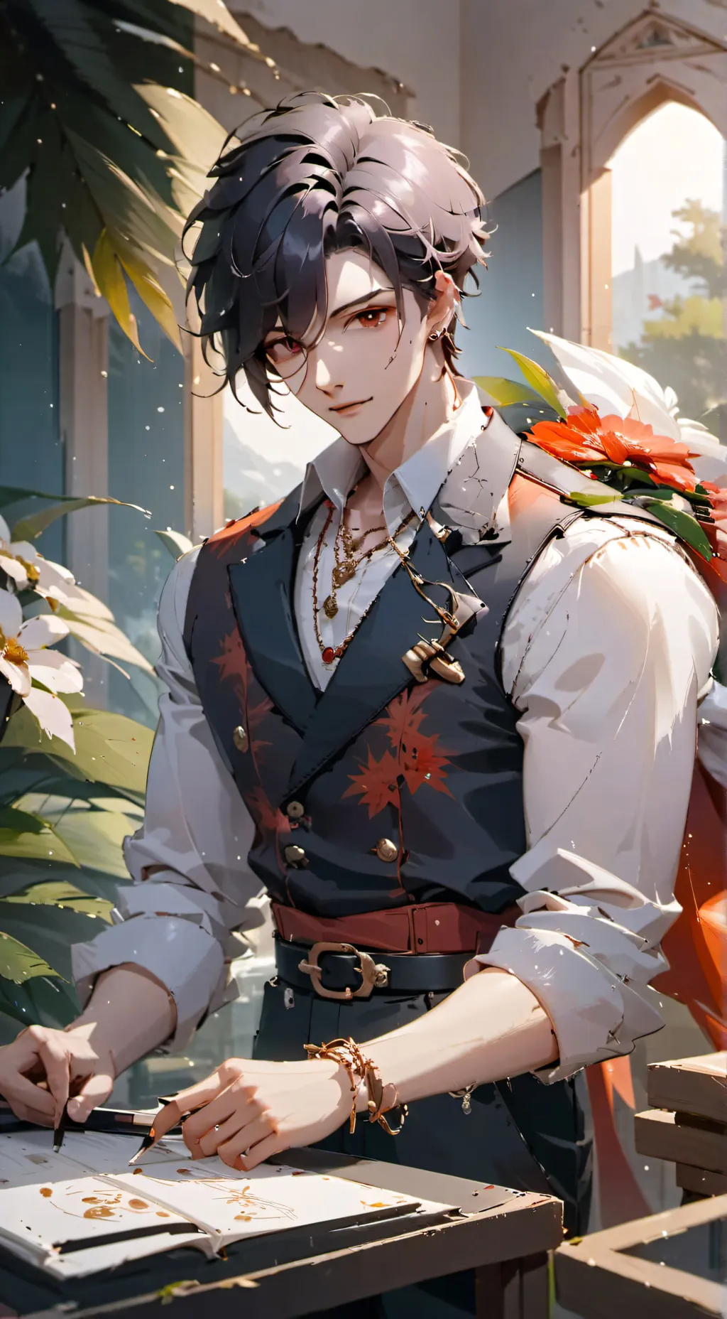 ai character: alex background