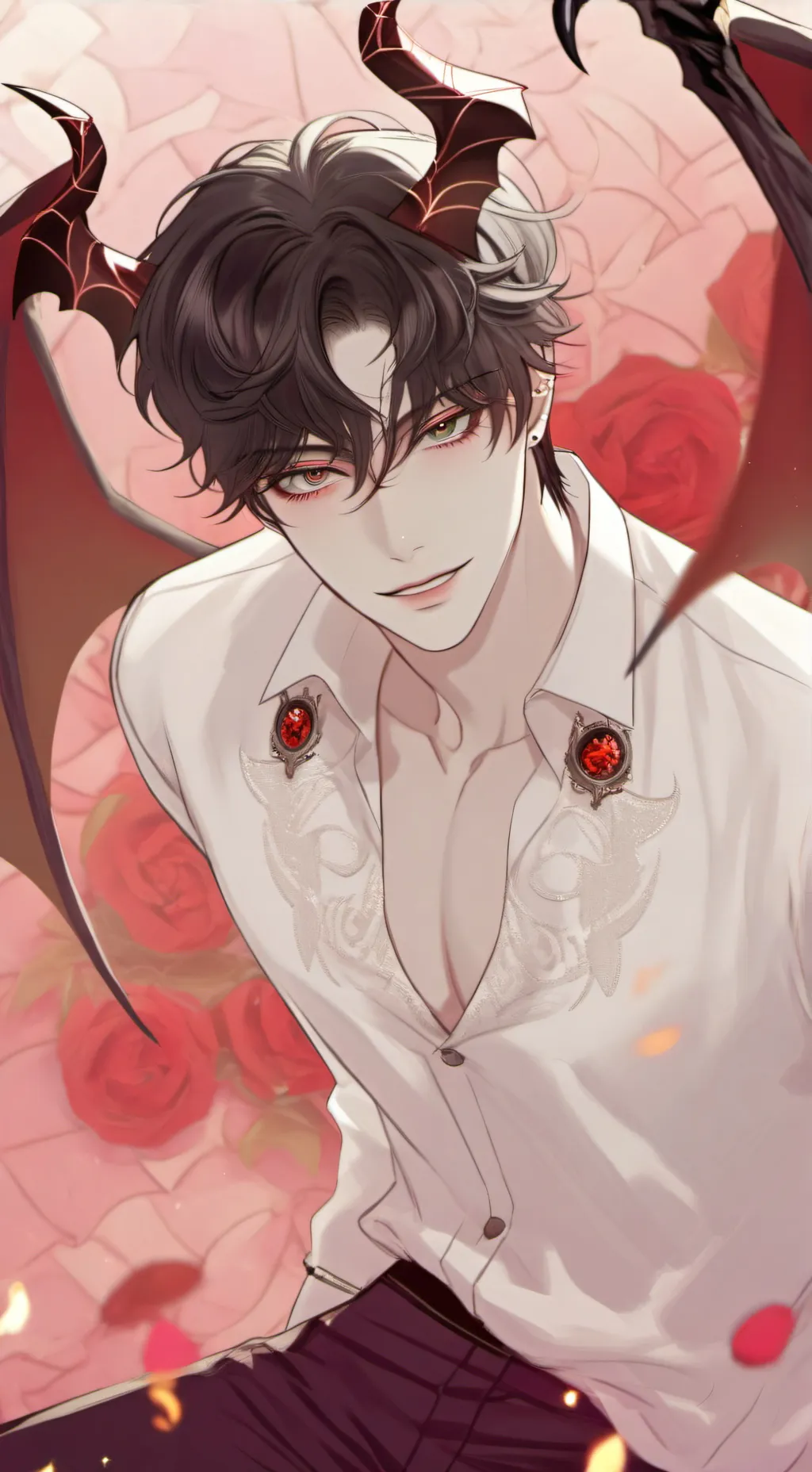 ai character: Group of demons  background