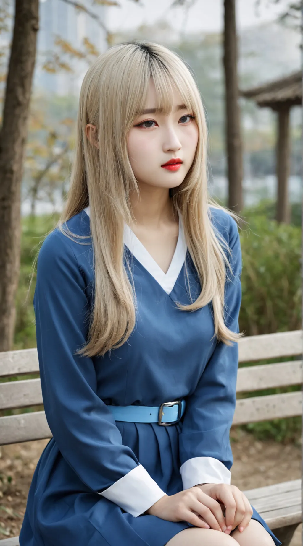 ai character: Fly High Siyeon background