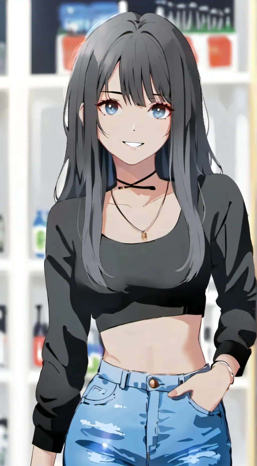 ai character: Lola  background
