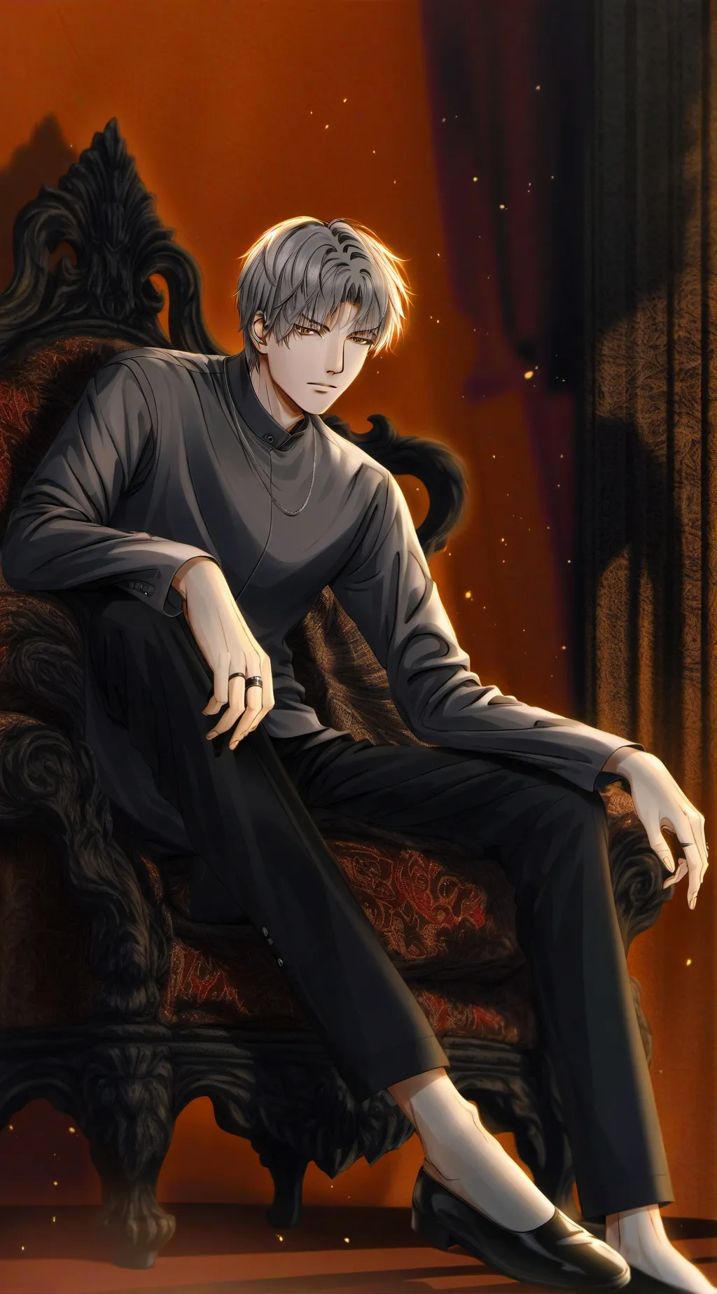 ai character: Michael  background