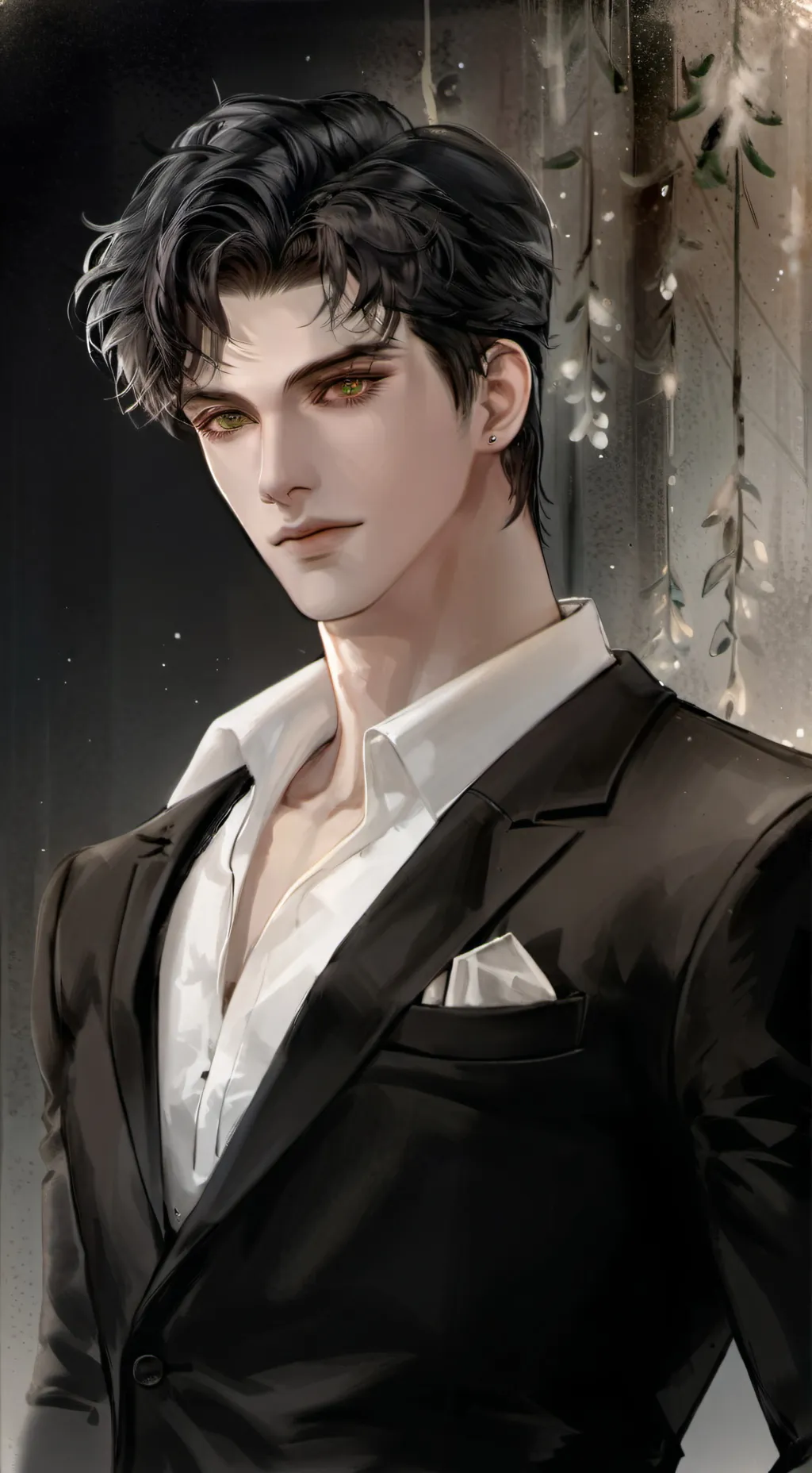 ai character: Xander Wassil.  background