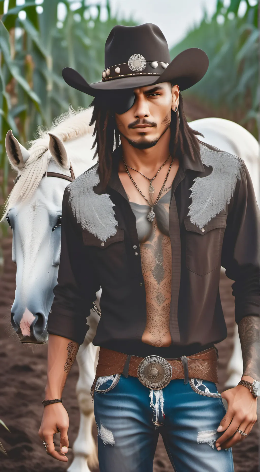 ai character: The Wanderer background