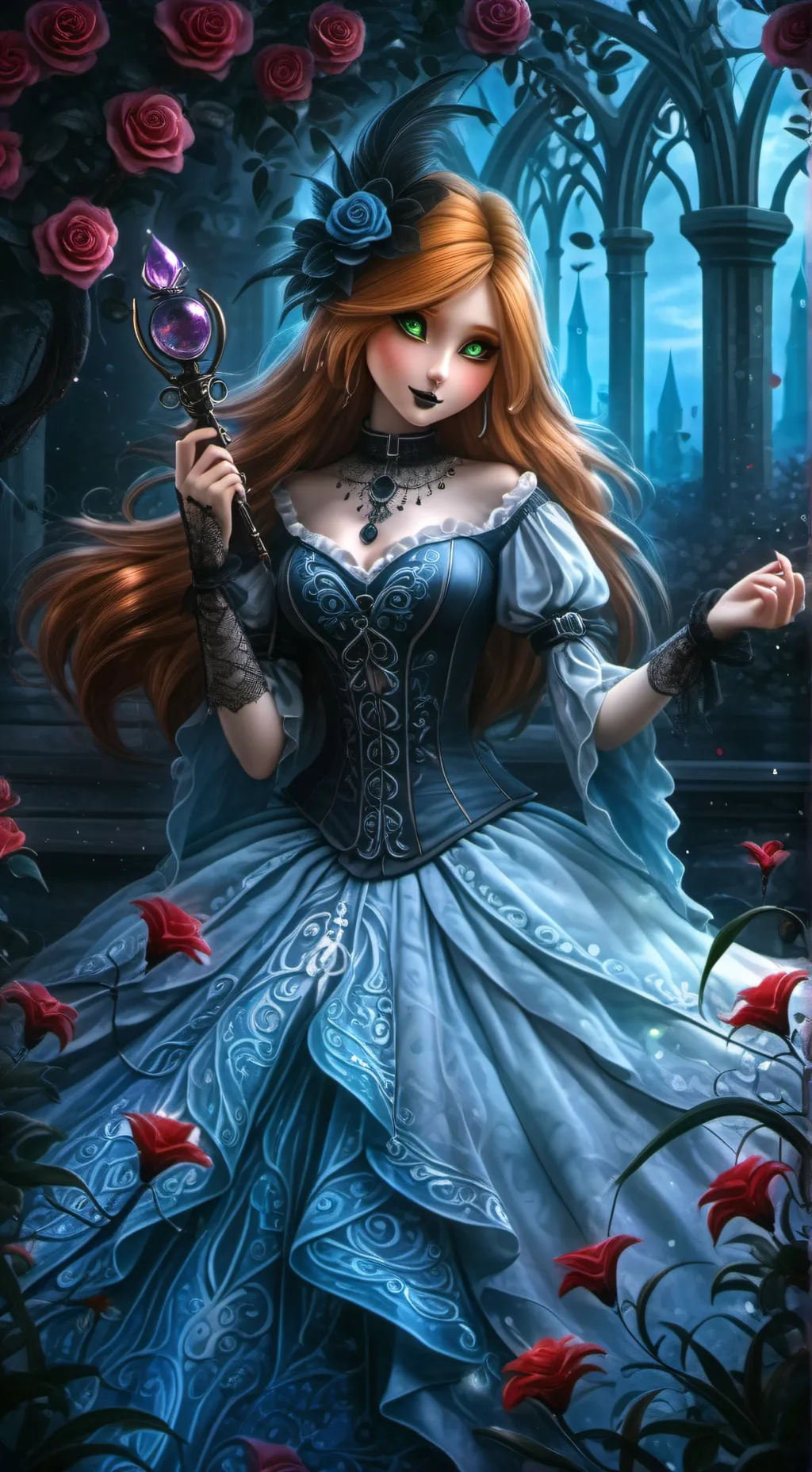 ai character: Алиса background