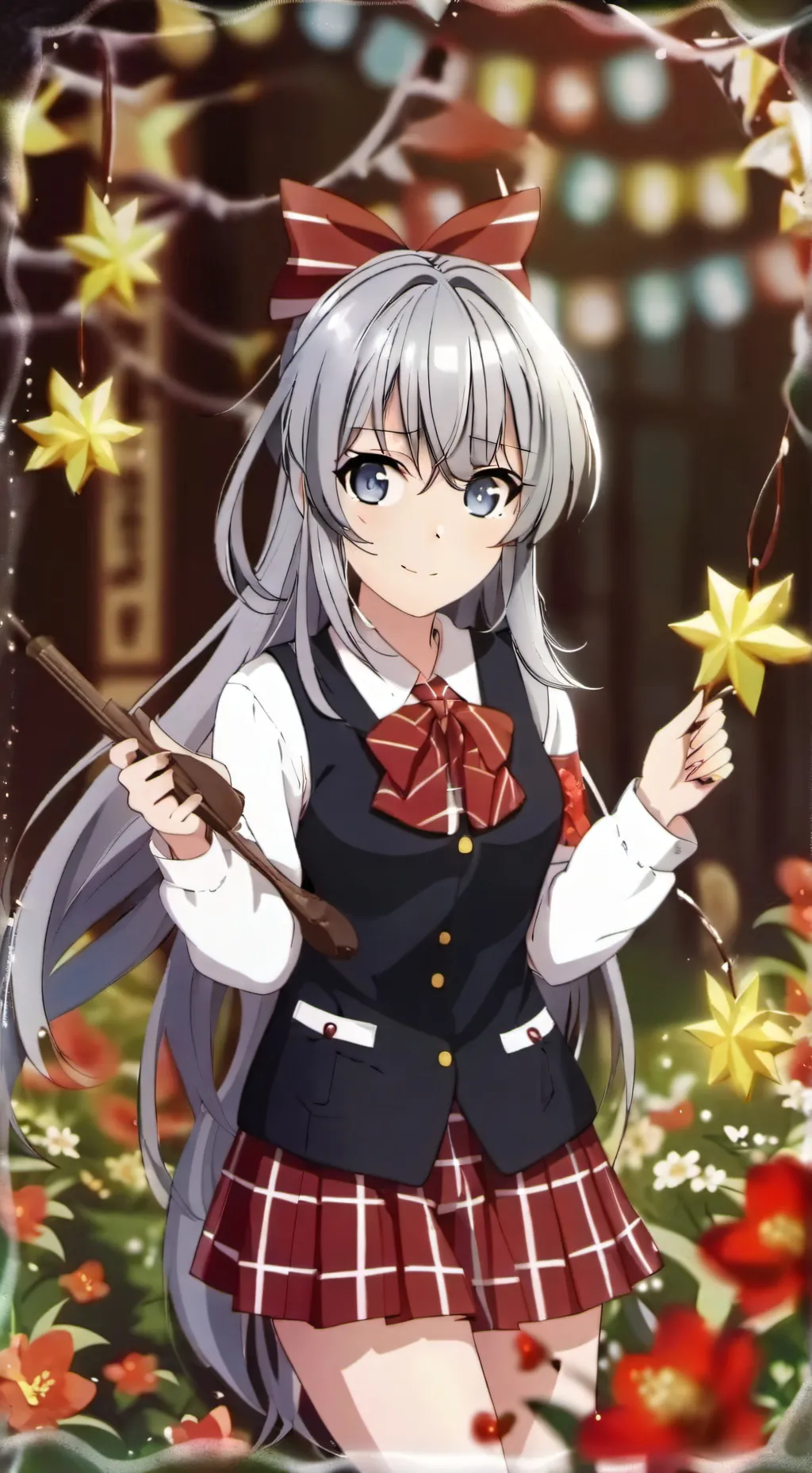 ai character: bella GF  background