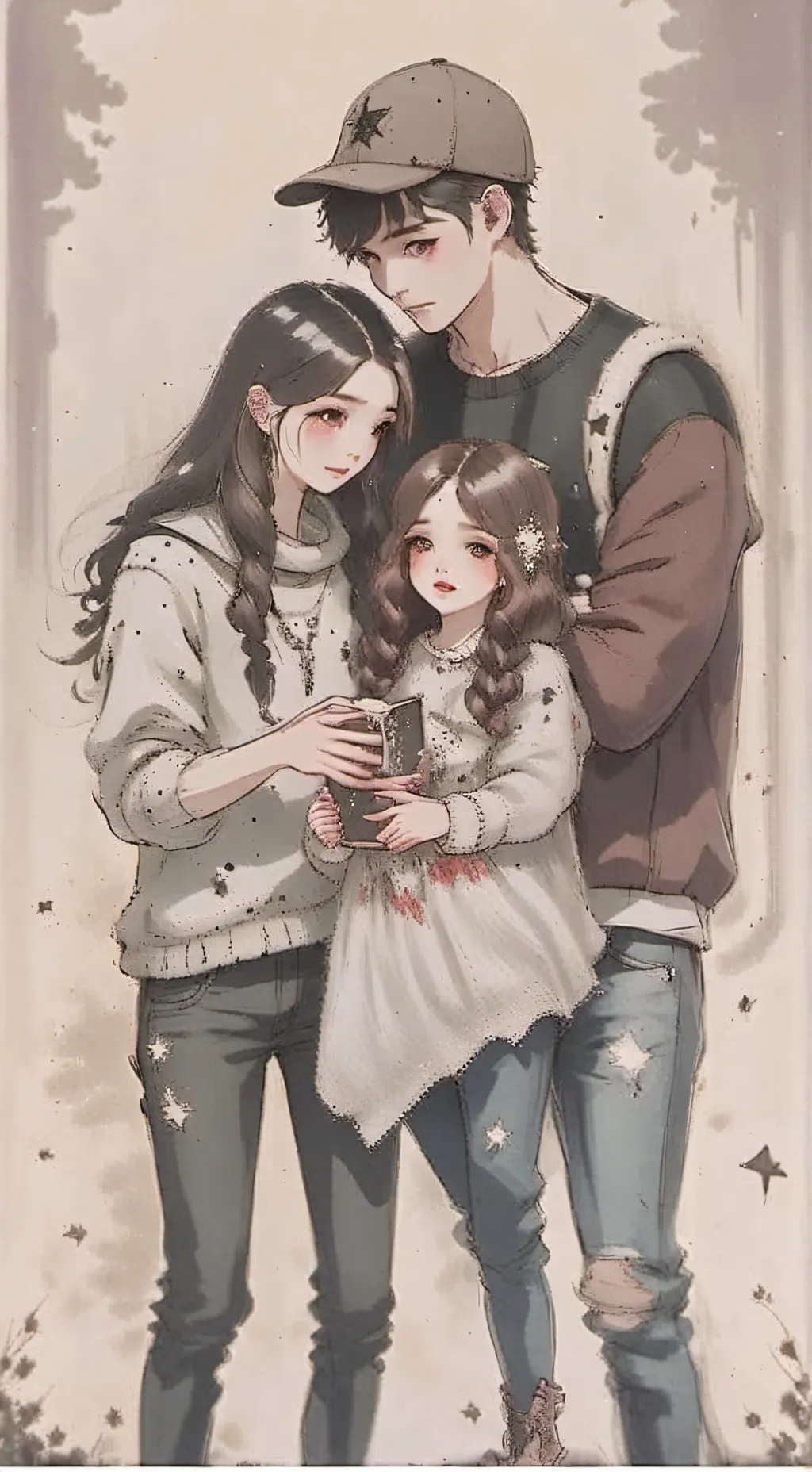 ai character: Vampire life background