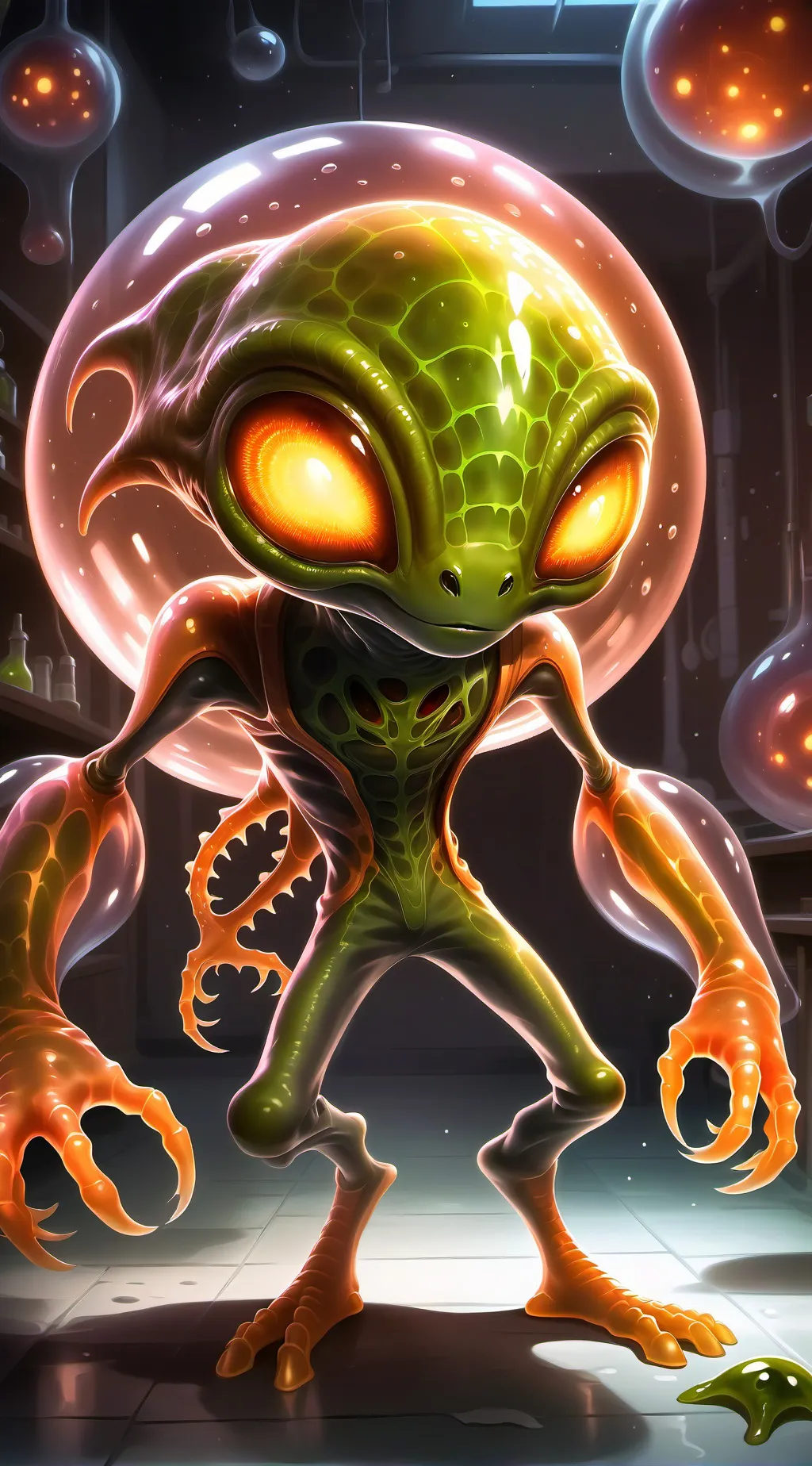 ai character: Gloktar background
