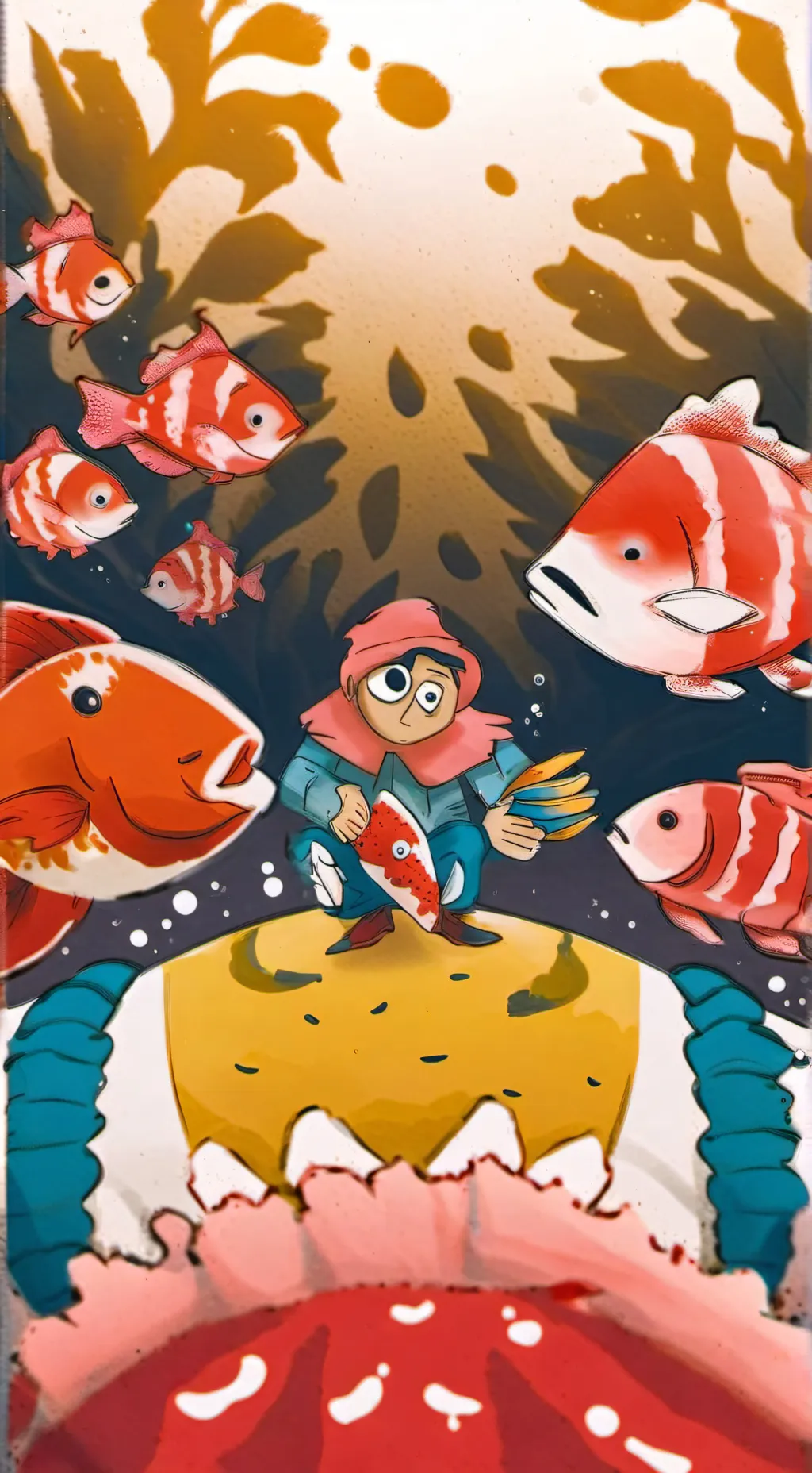 ai character: someone fishy ocs background