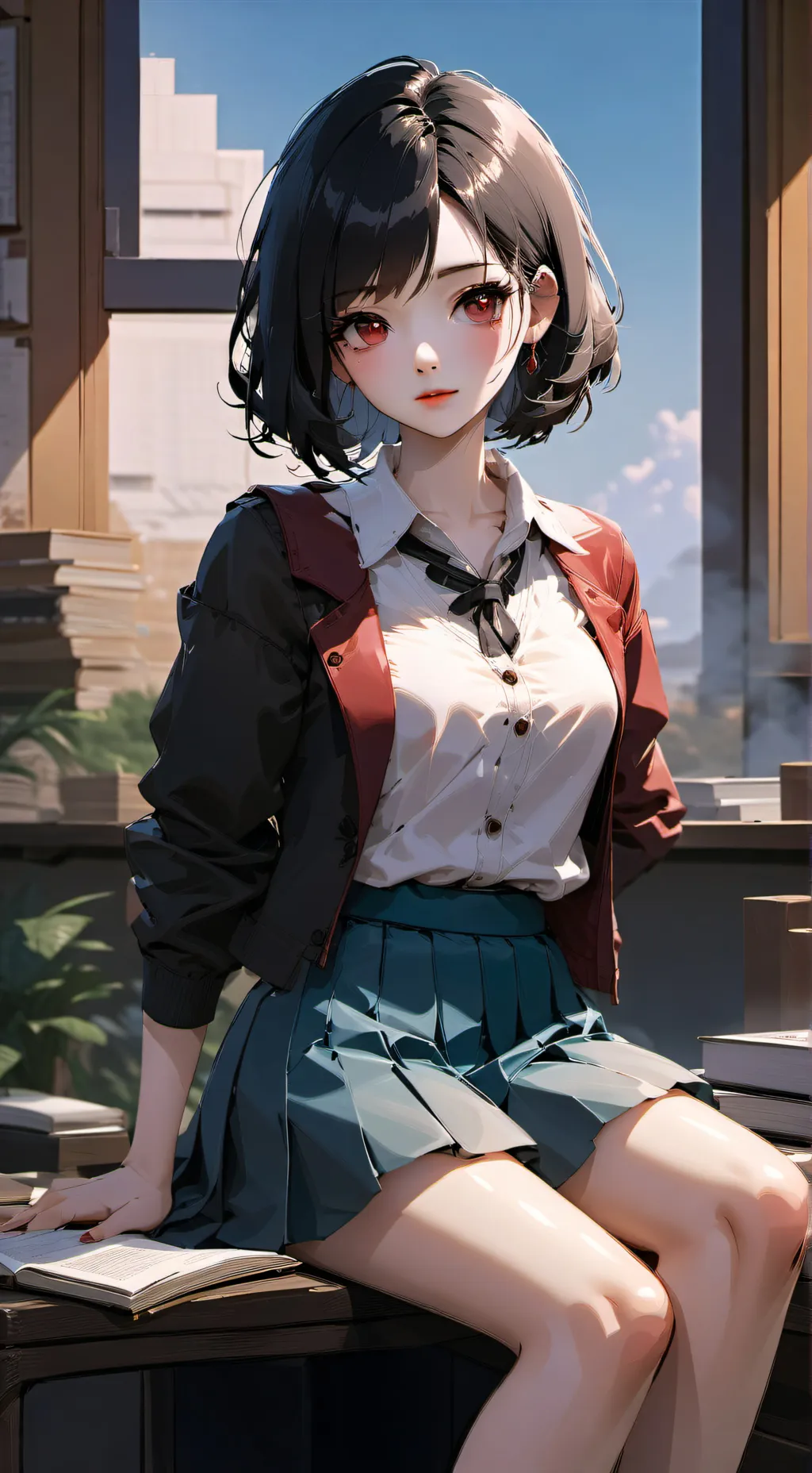 ai character: Emma  background