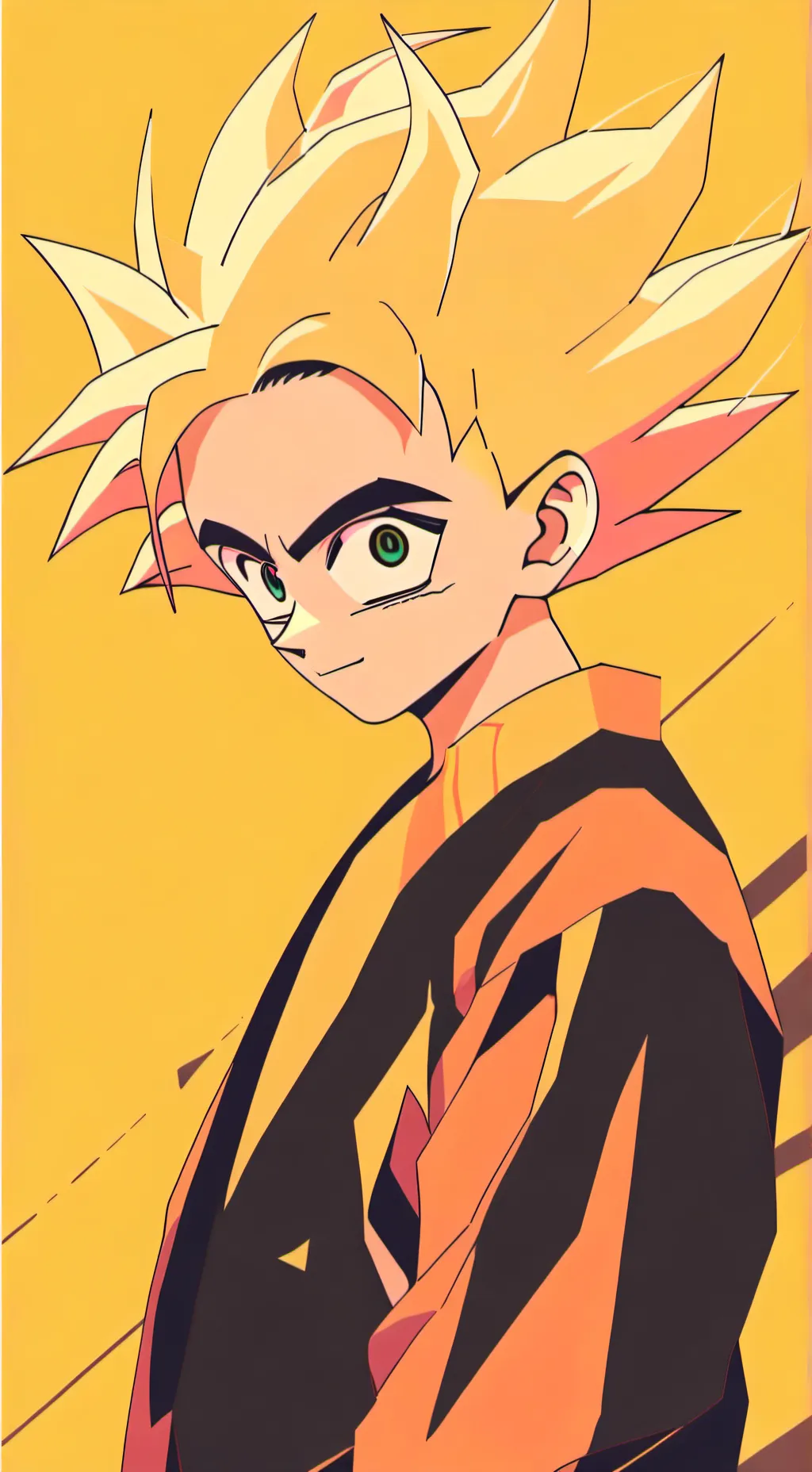 ai character: dbz all adults!? background