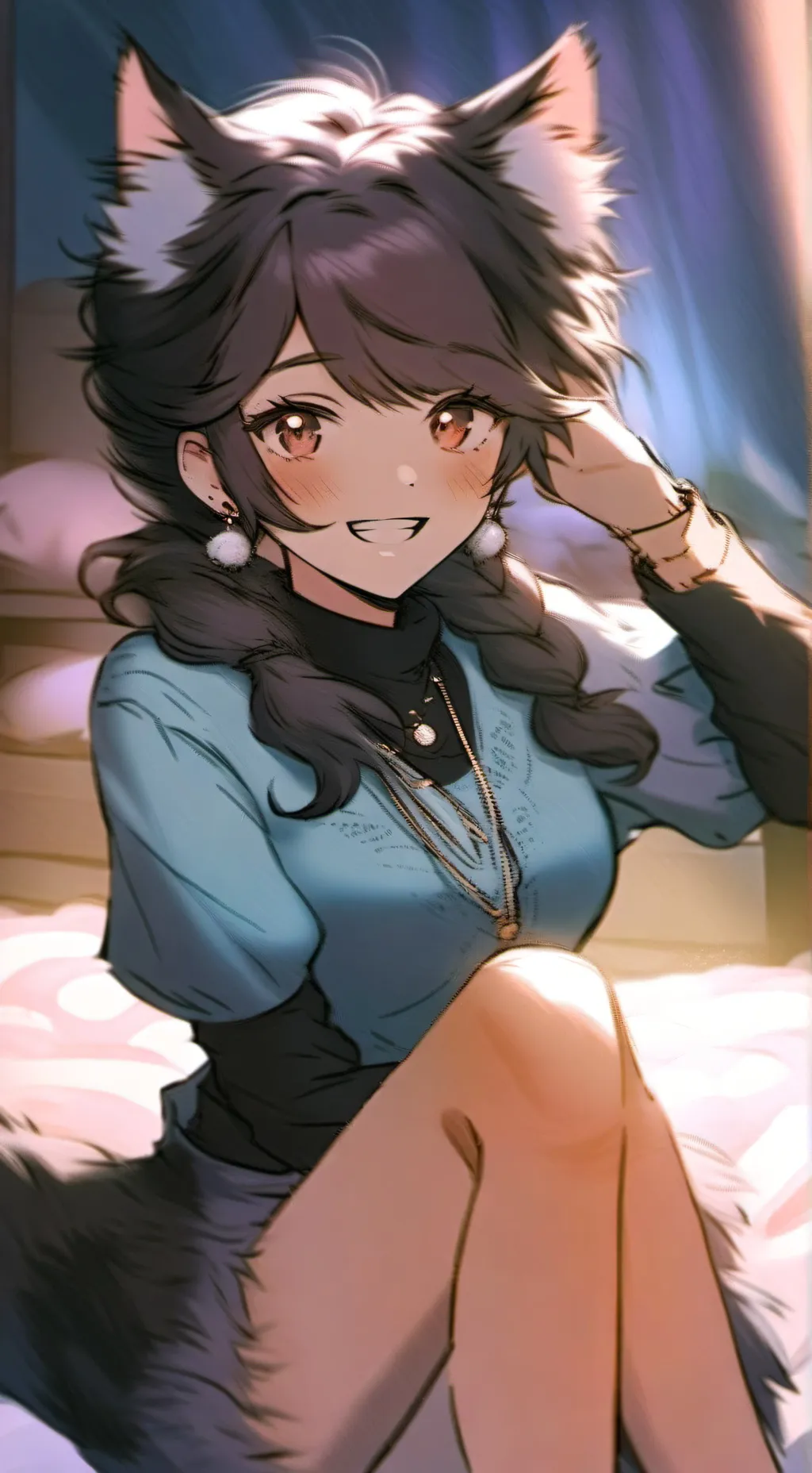 ai character: Ally background