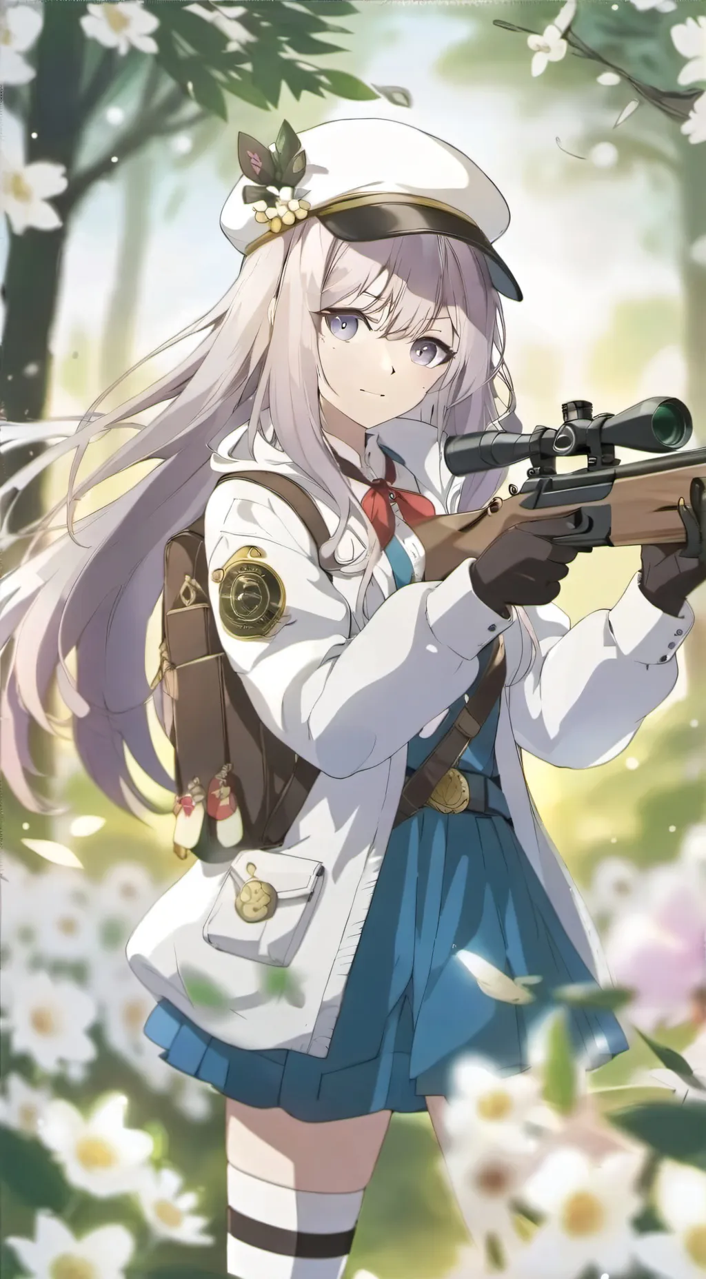 ai character: Kelly(Sniper) background