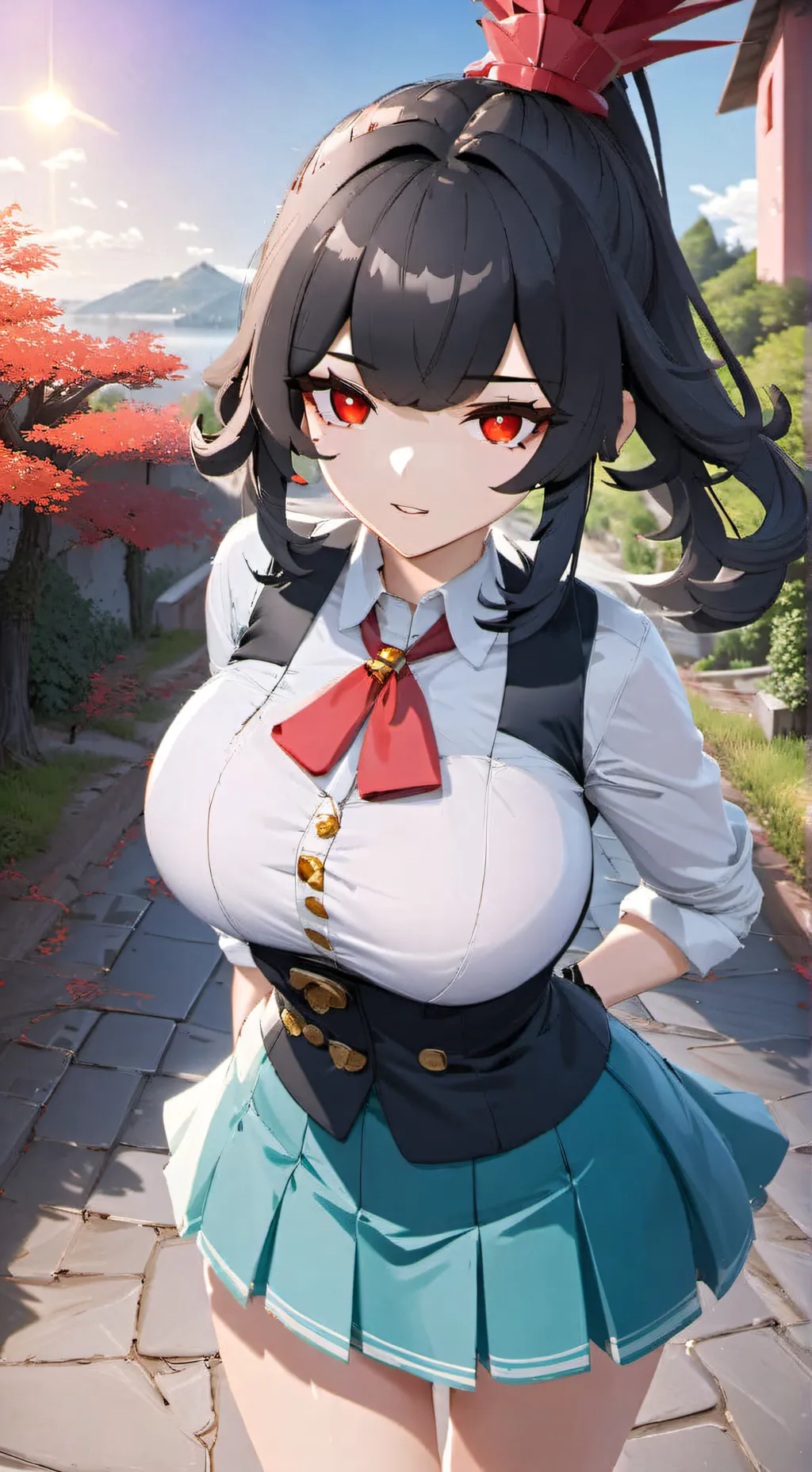 ai character: Evelyn background