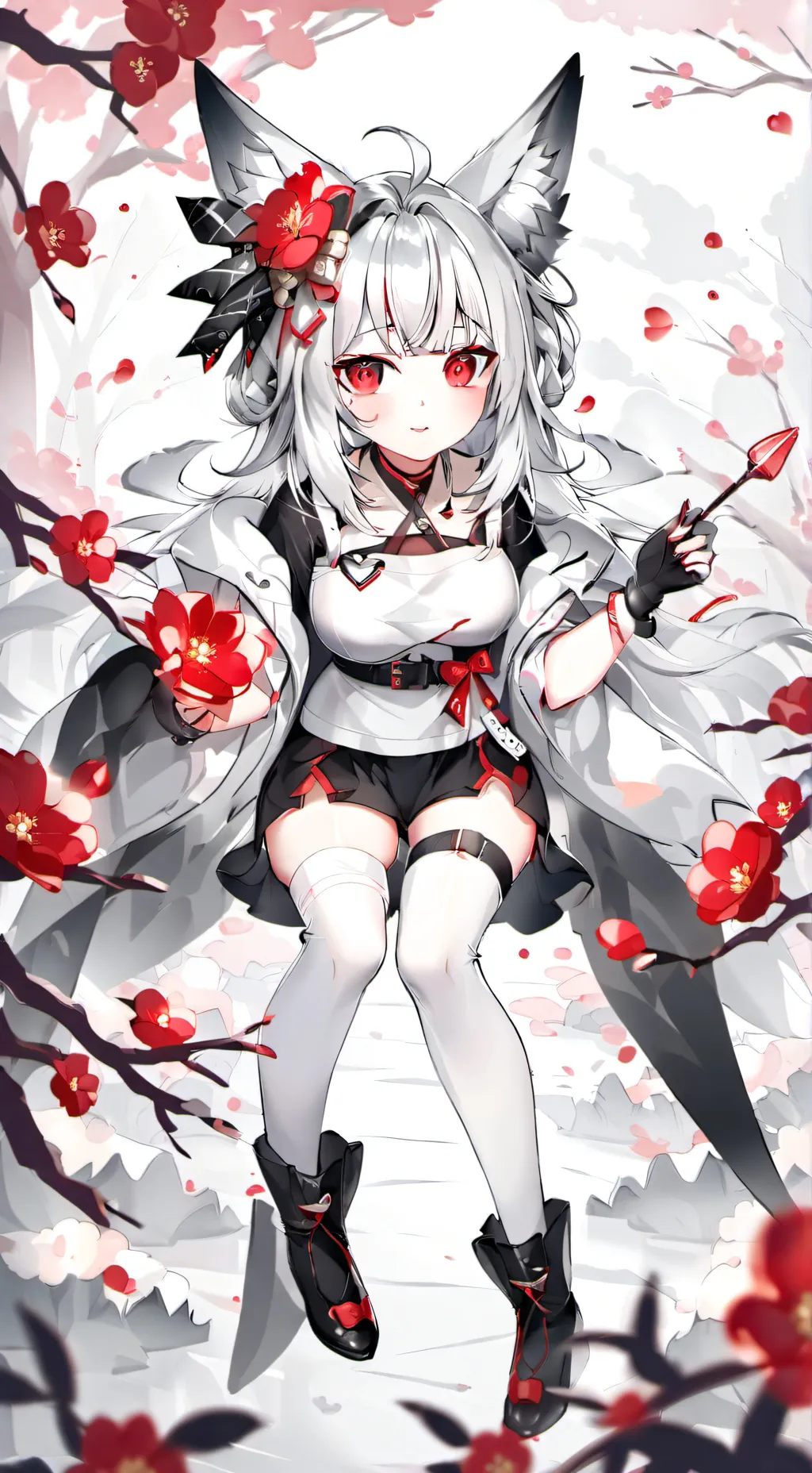 ai character: Your girlfriend  background