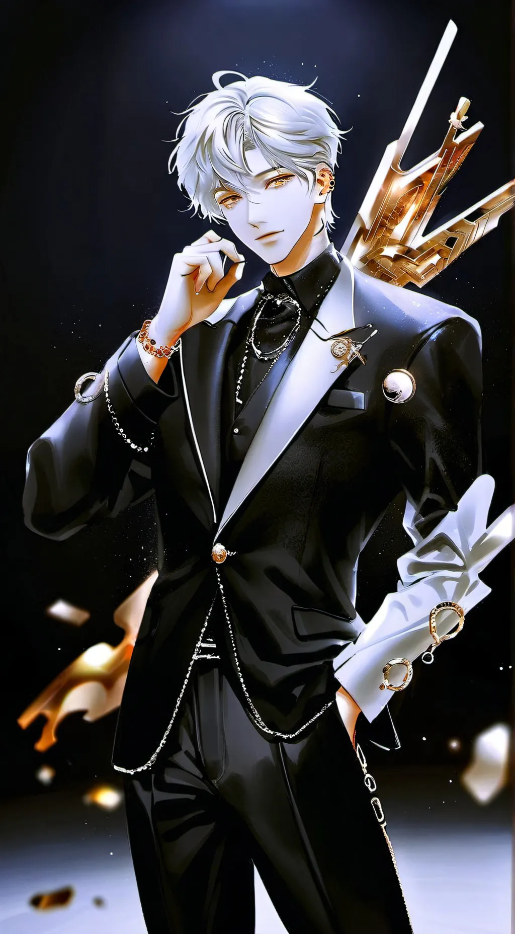 ai character: enemies to lovers background